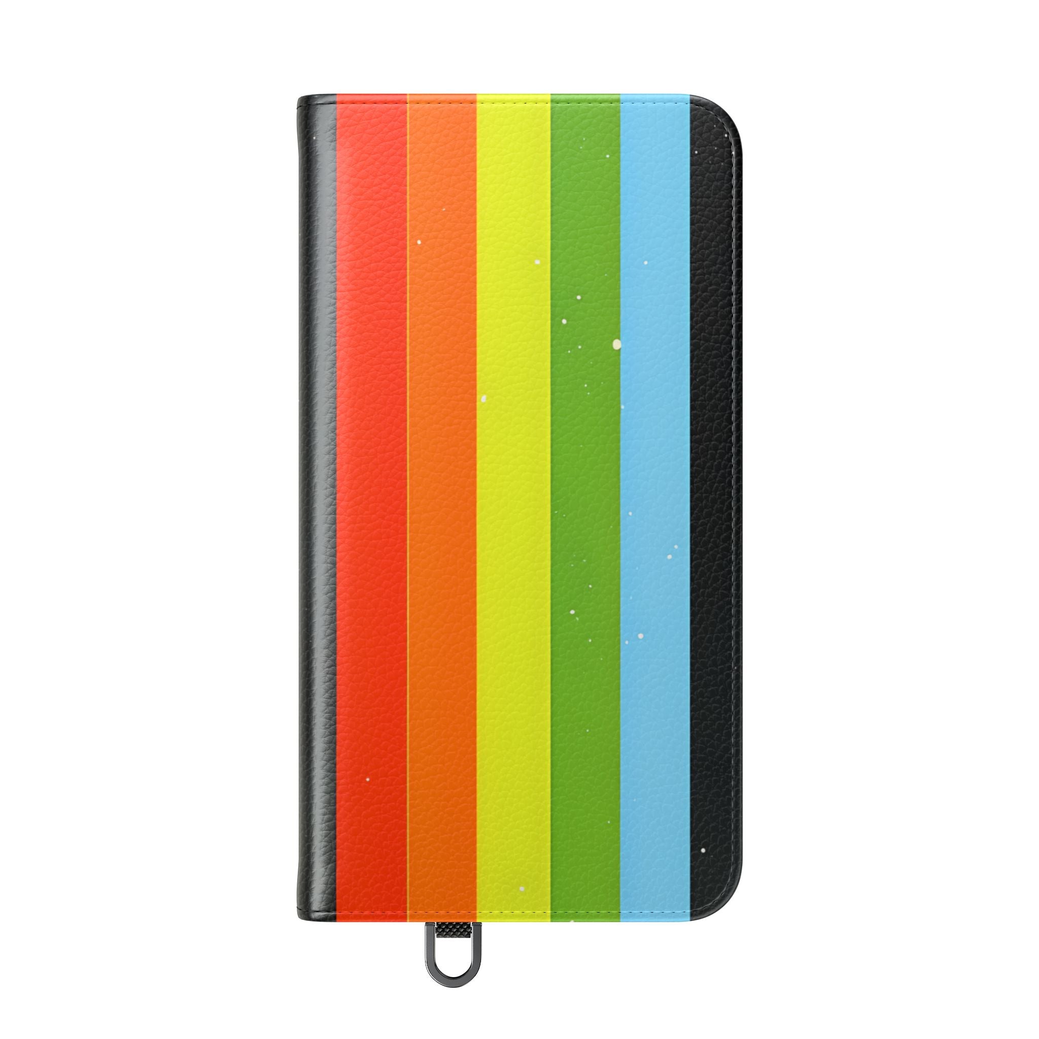 Spectrum Stripes - Samsung S24 Plus -lompakkokotelo