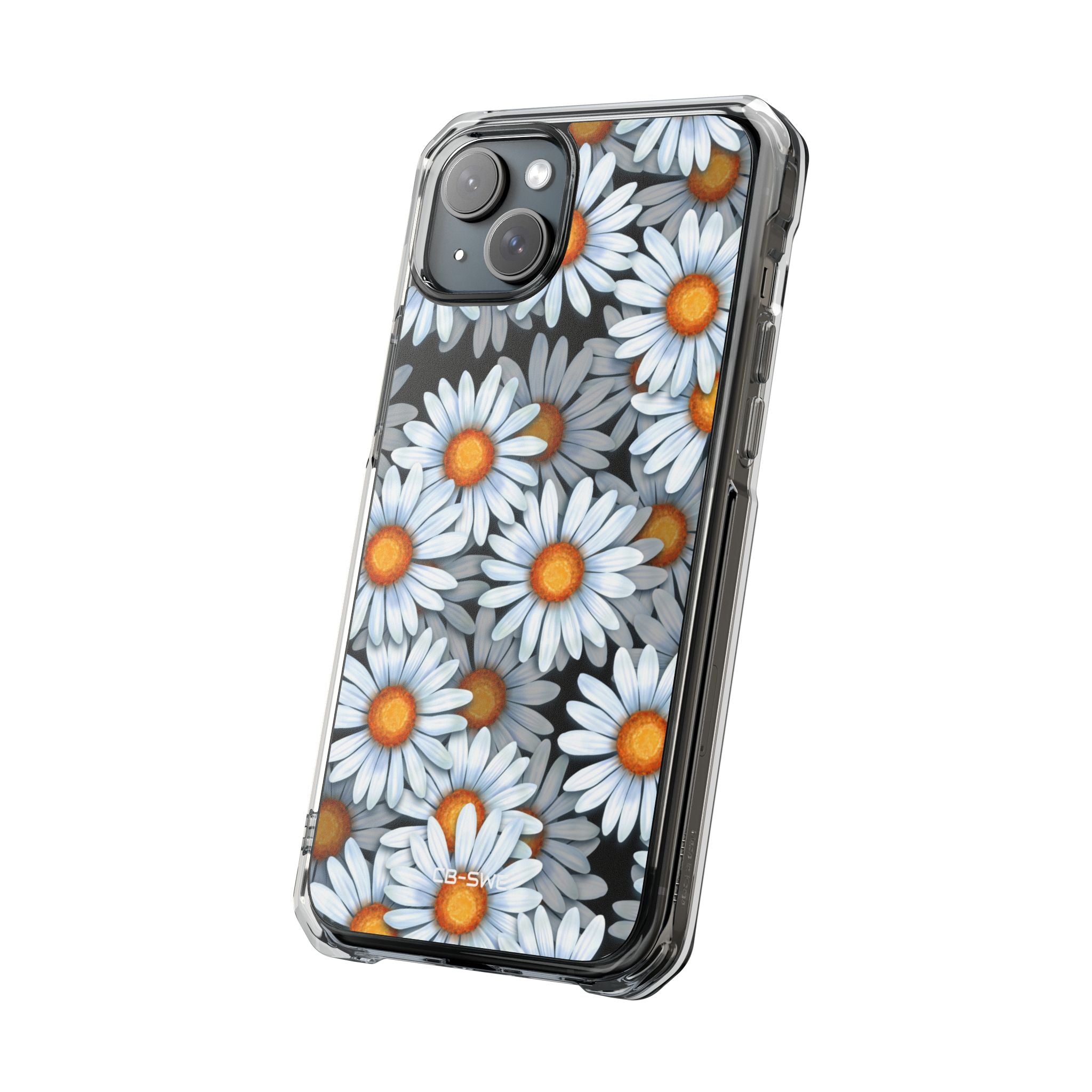 Daisies In Contrast iPhone Case - Impact