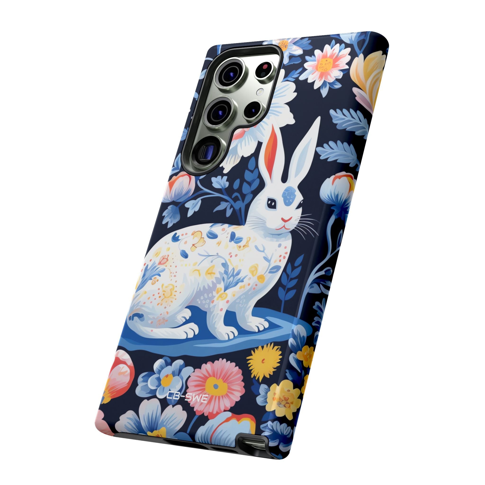 Floral Rabbit Dances - Samsung Case