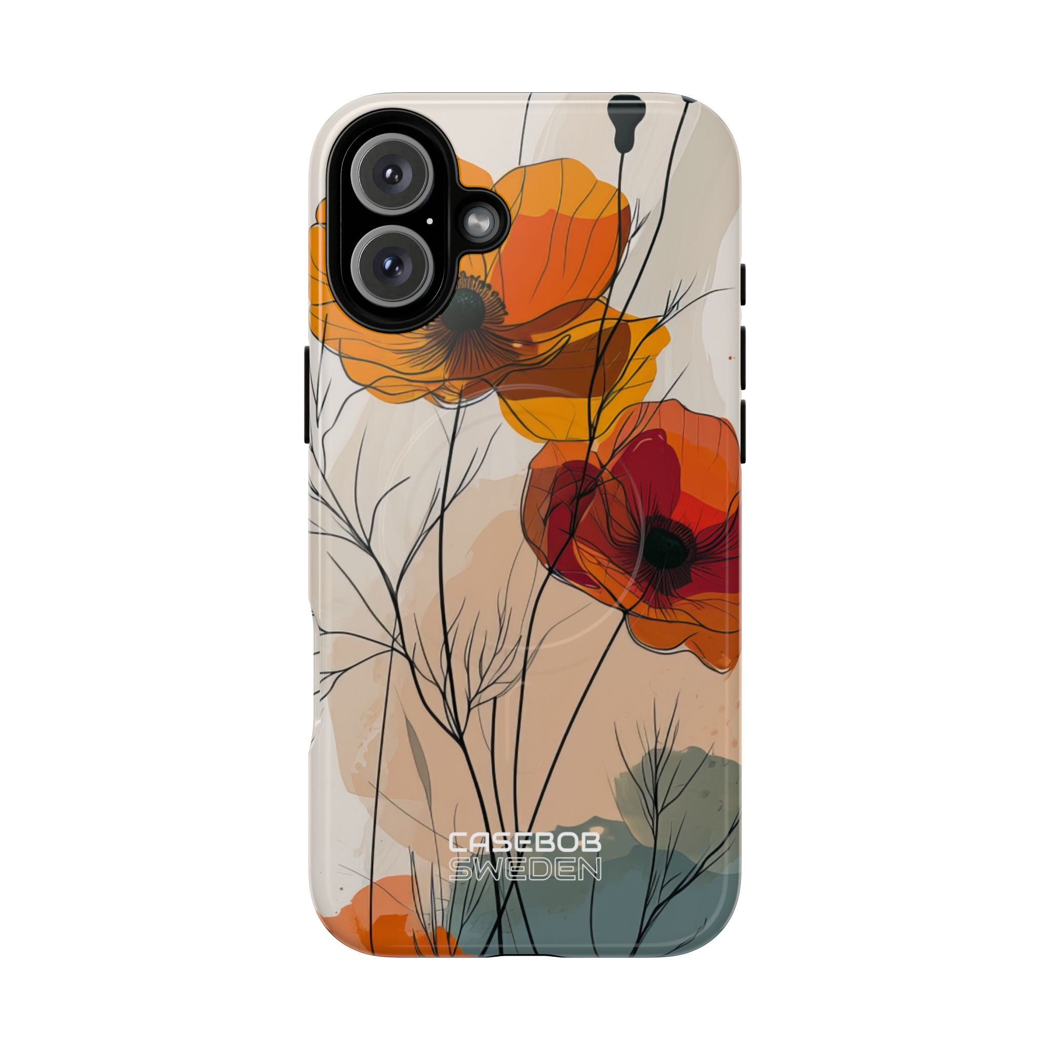 Golden Bloom Dance iPhone 16 - Tough+