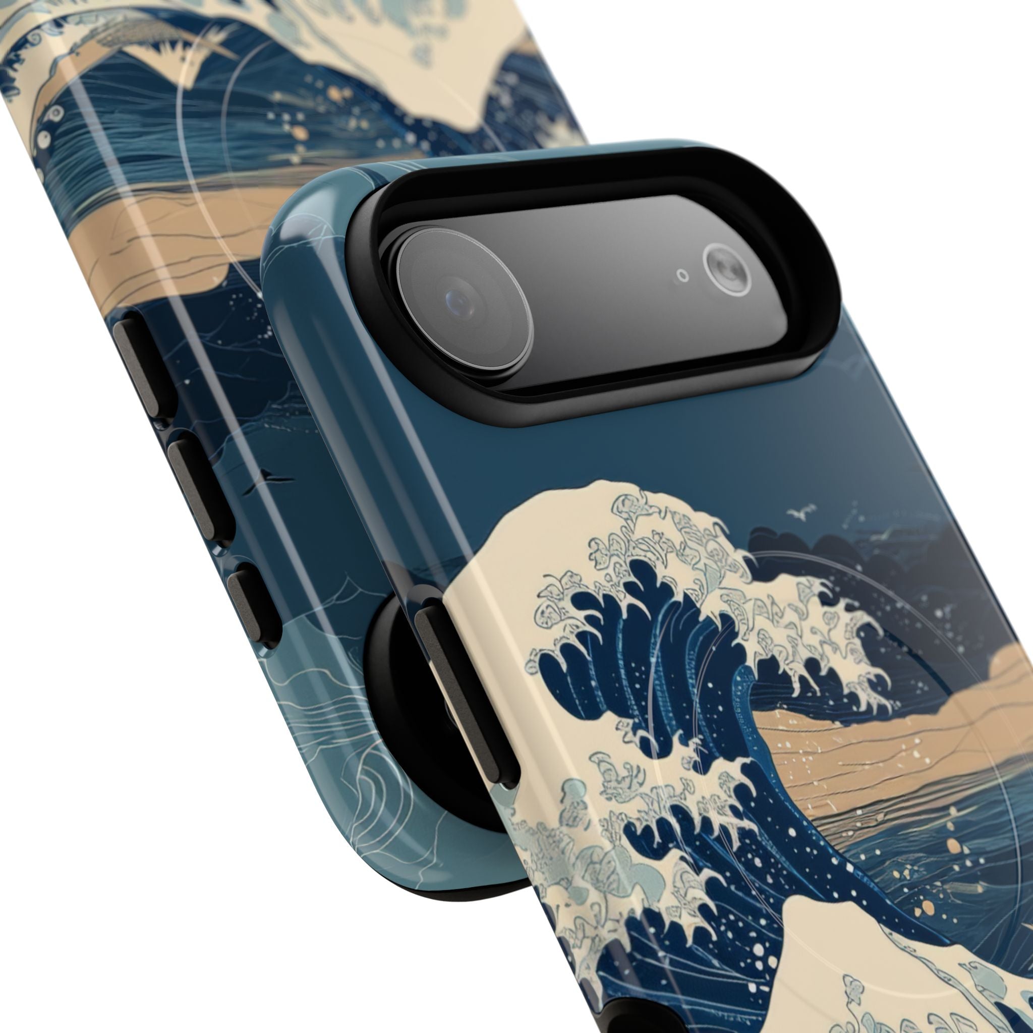 Cresting Blue Wave iPhone 17 Air Case - Tough+