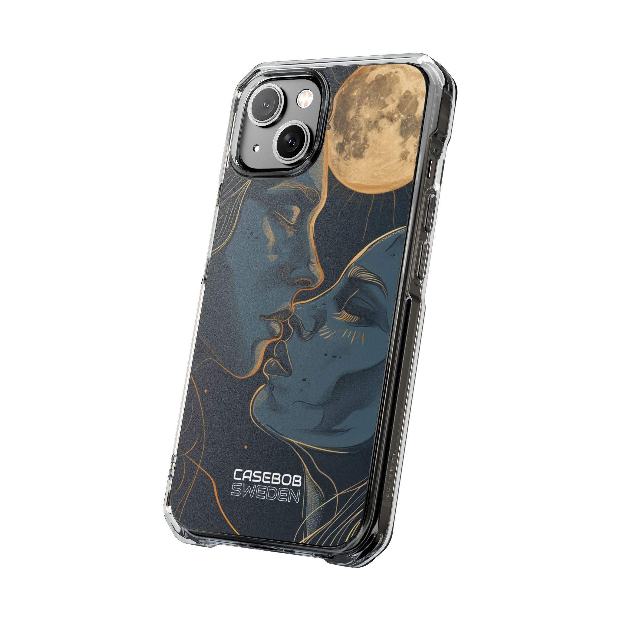Moonlit Lovers Whisper iPhone 14 - Impact Clear+