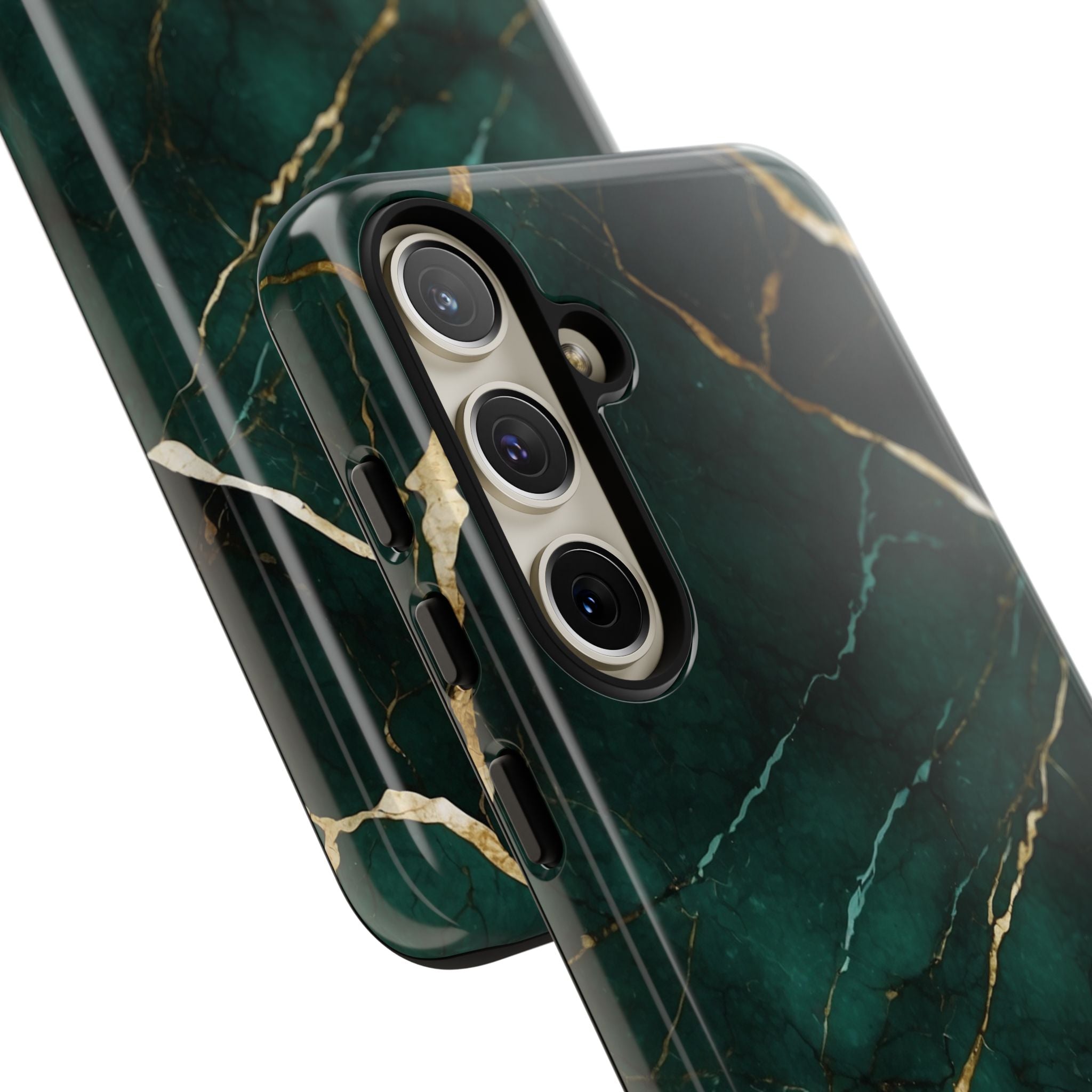 Emerald Veins Flow - Samsung Case
