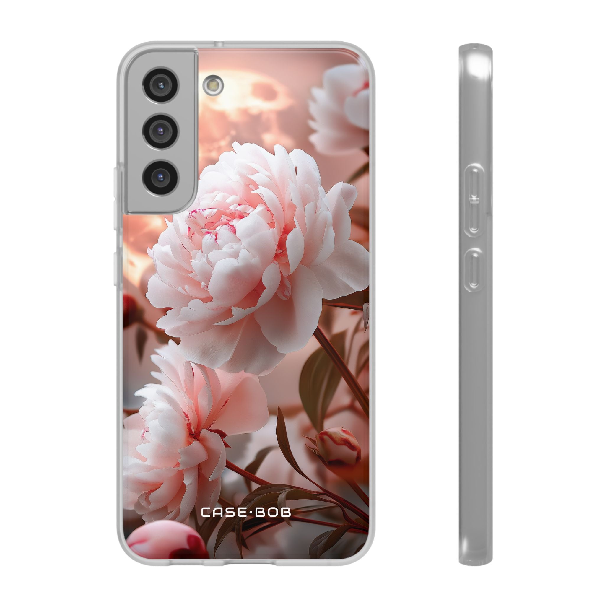 Peony Moonlight Samsung S22 Plus Case - Soft
