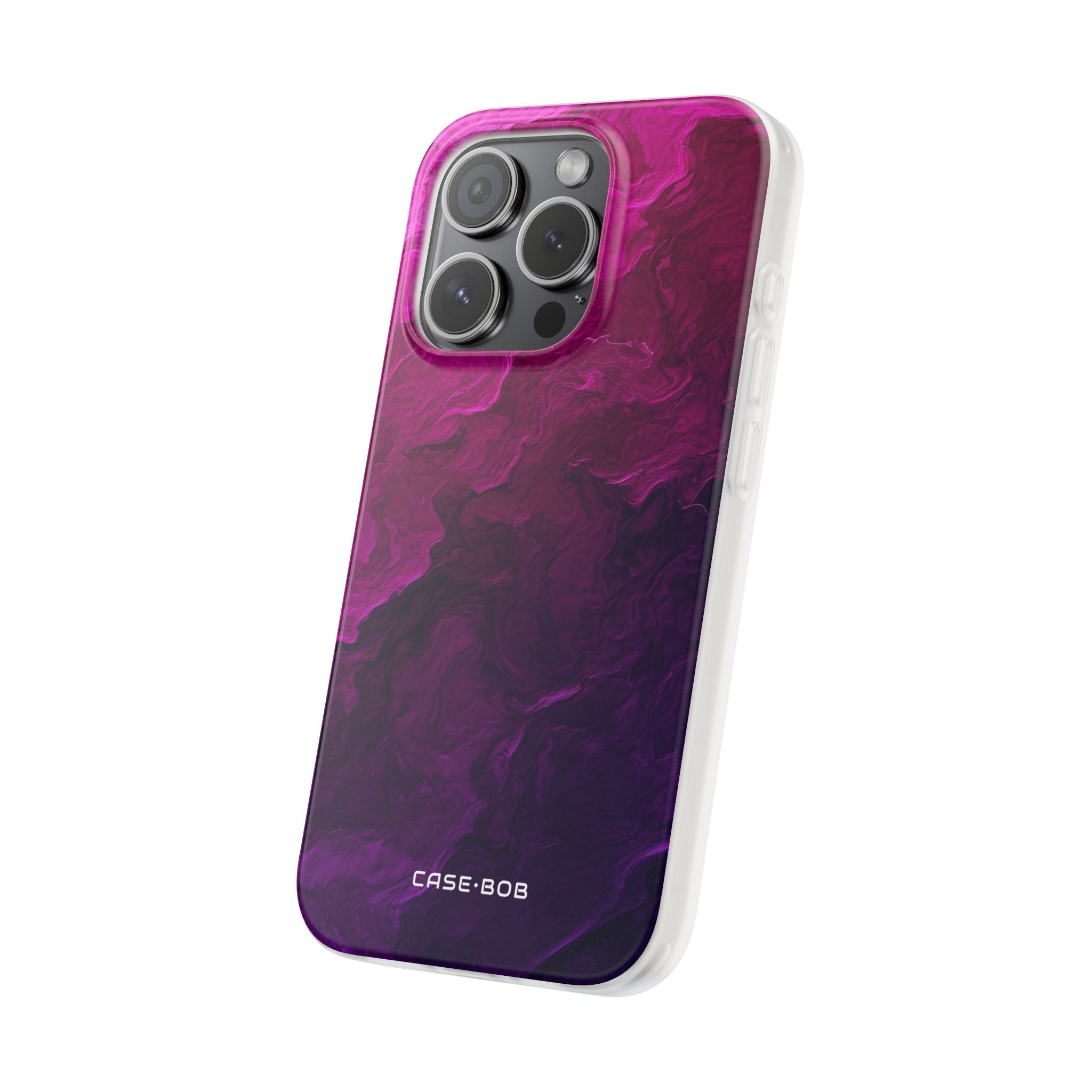 Violet Swirl iPhone 15 Pro Case - Soft