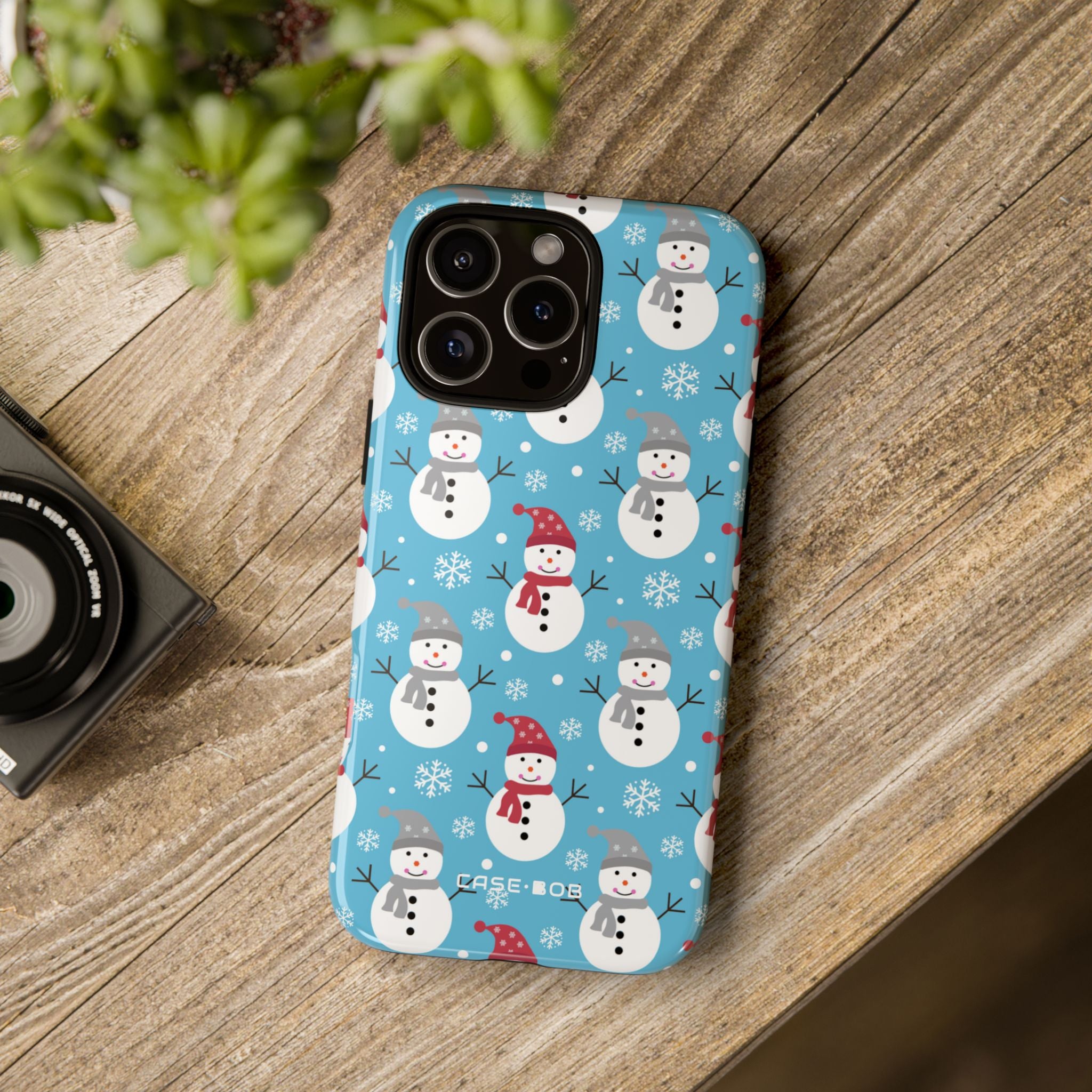 Snowman Parade iPhone 16 Pro Max Case - Tough