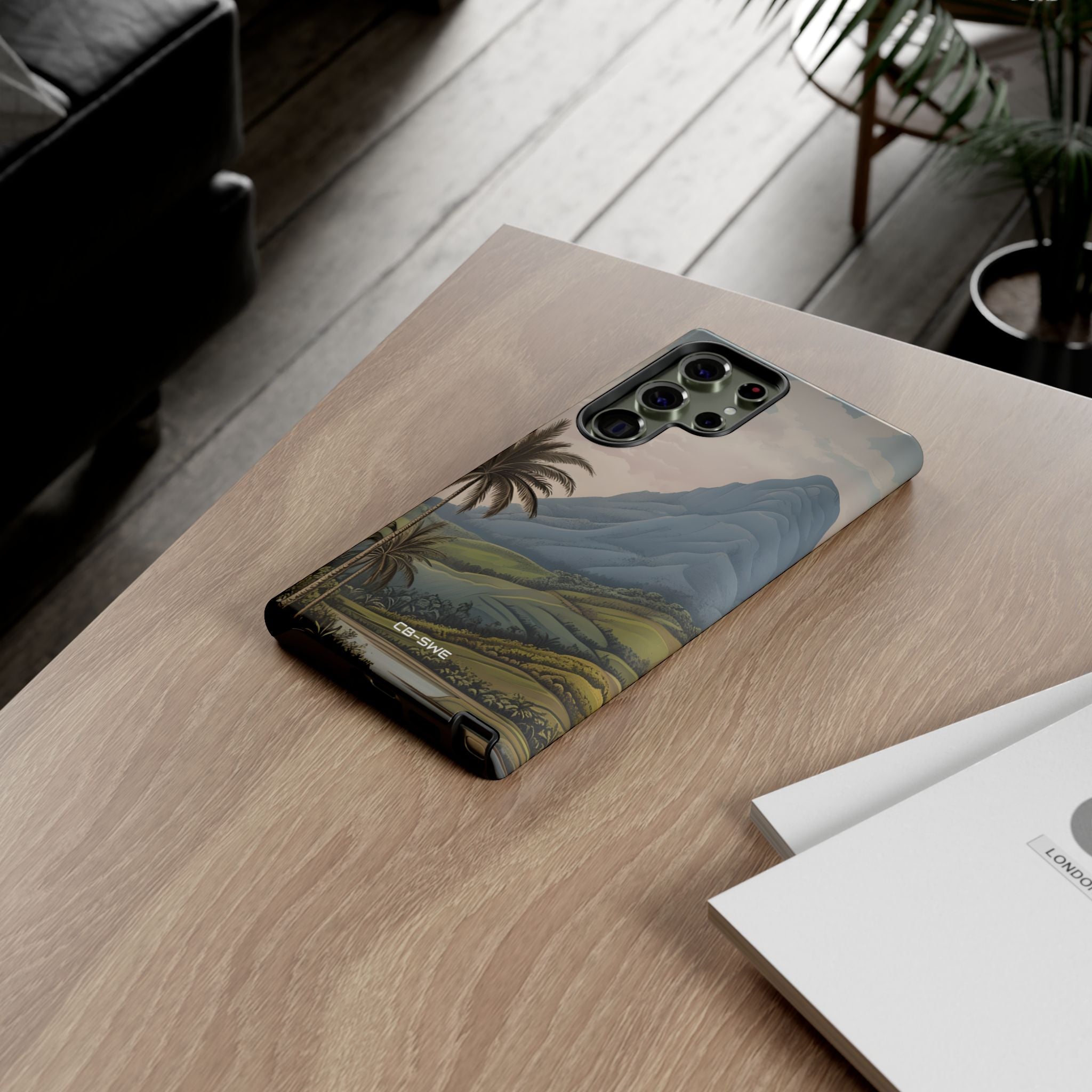 Serene Mountain Oasis - Samsung Case