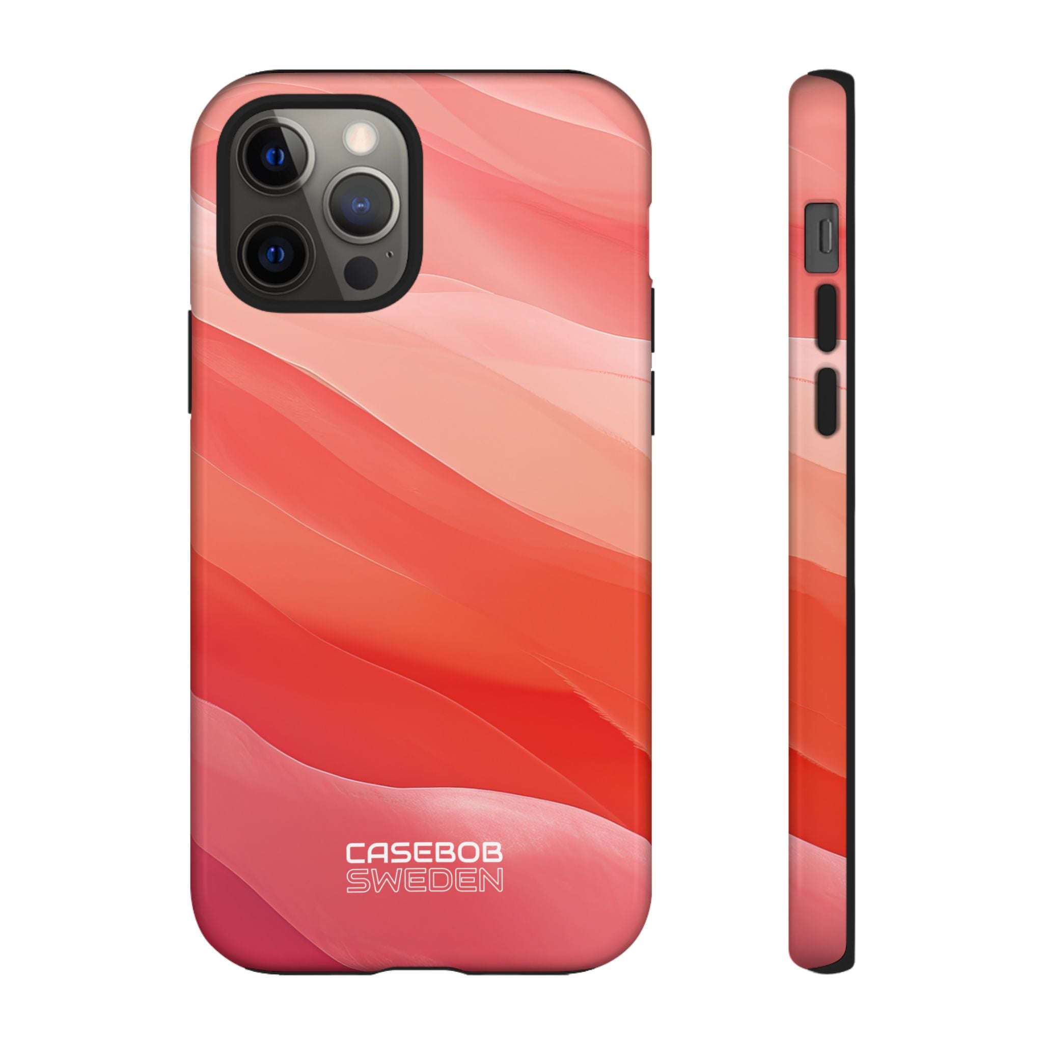 Flowing Coral Waves iPhone 12 - Tough