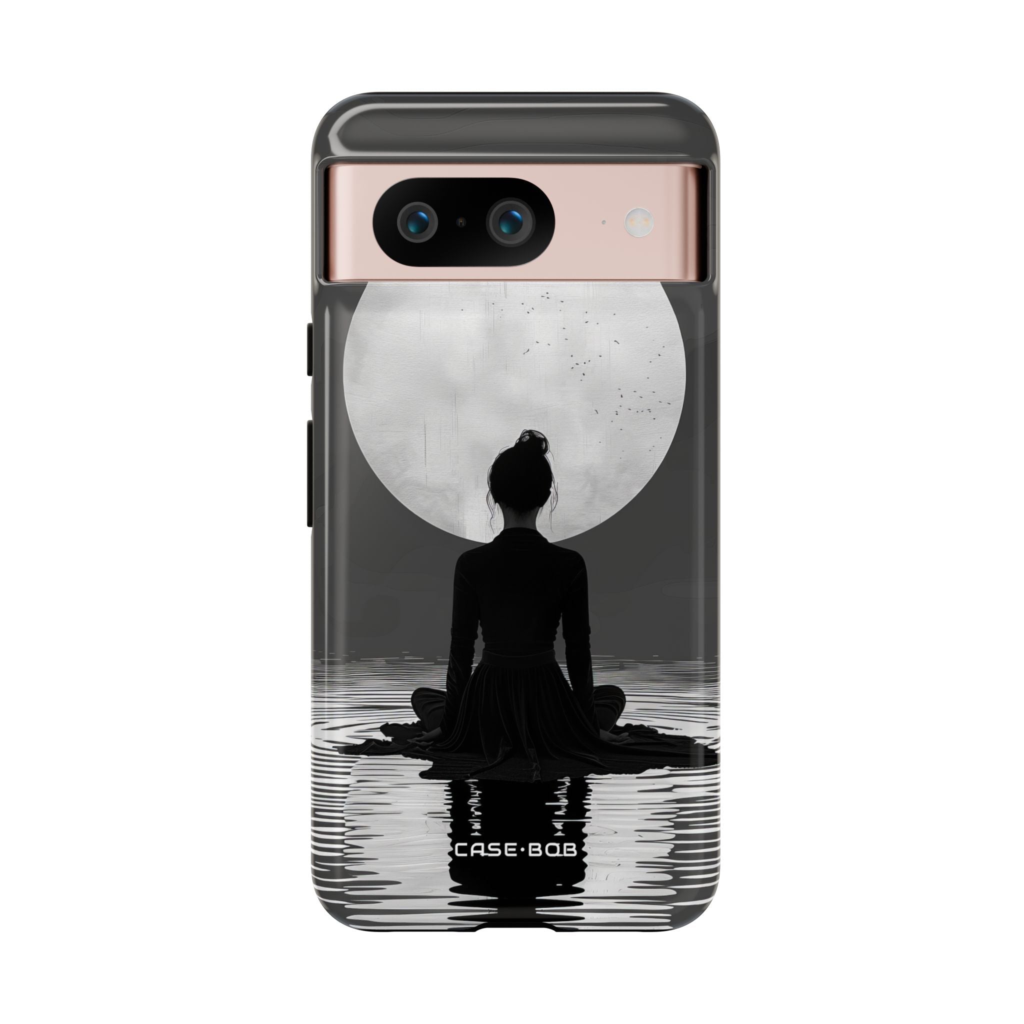 Silhouette Moonlight Google Pixel 8 Case - Tough