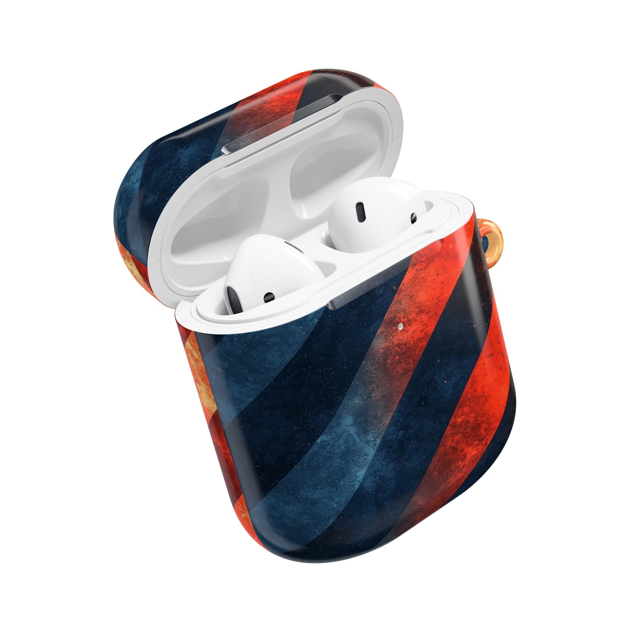 Diagonal Stripes Blaze - AirPods Case