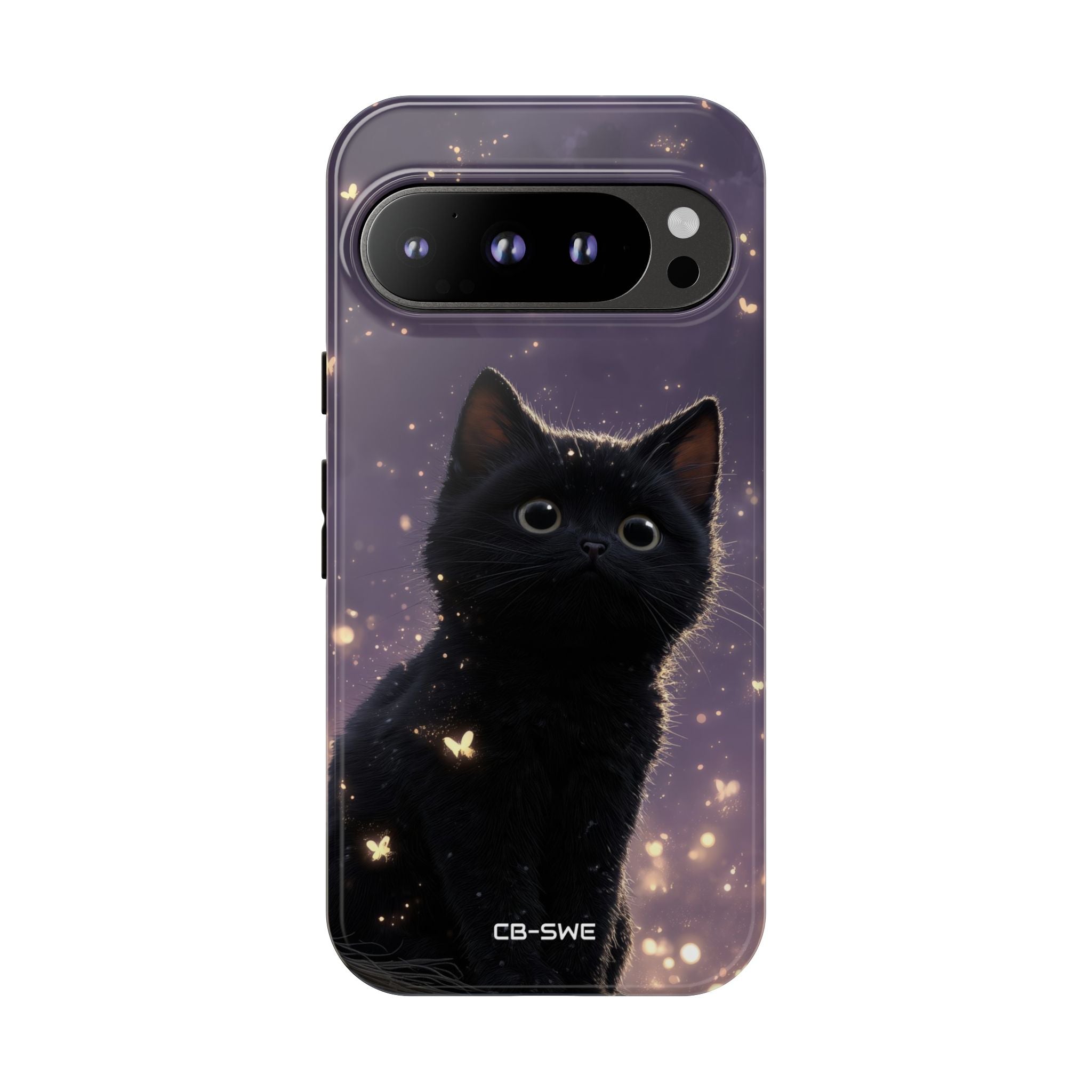 Whimsical Cat Soars - Google Pixel Case