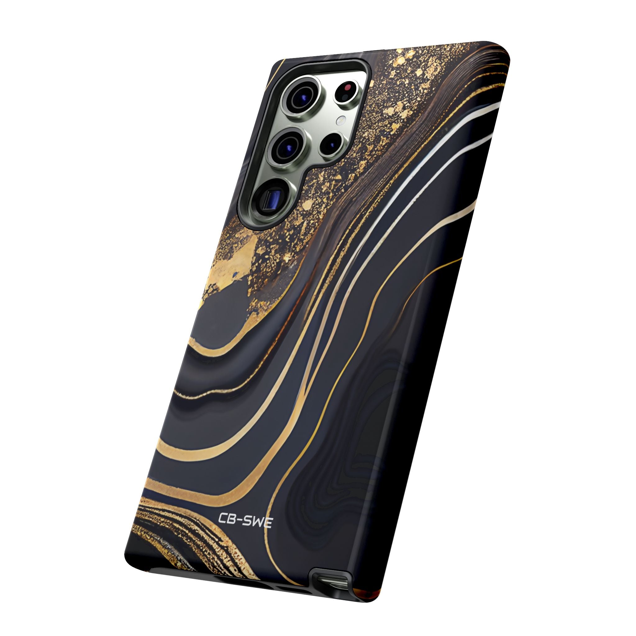 Elegant Gold Streams - Samsung Case