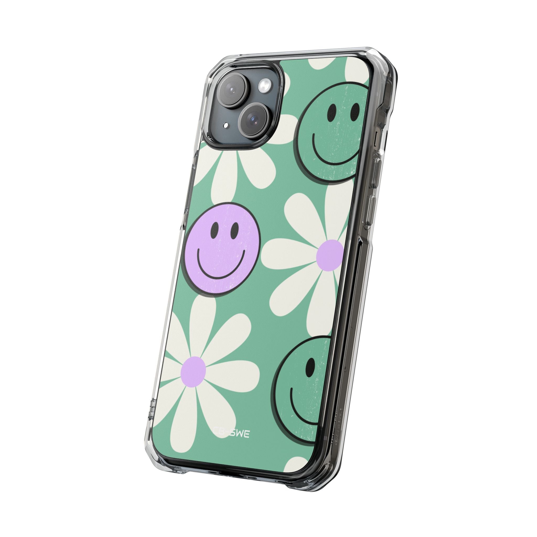 Playful Retro Blooms iPhone Case - Impact