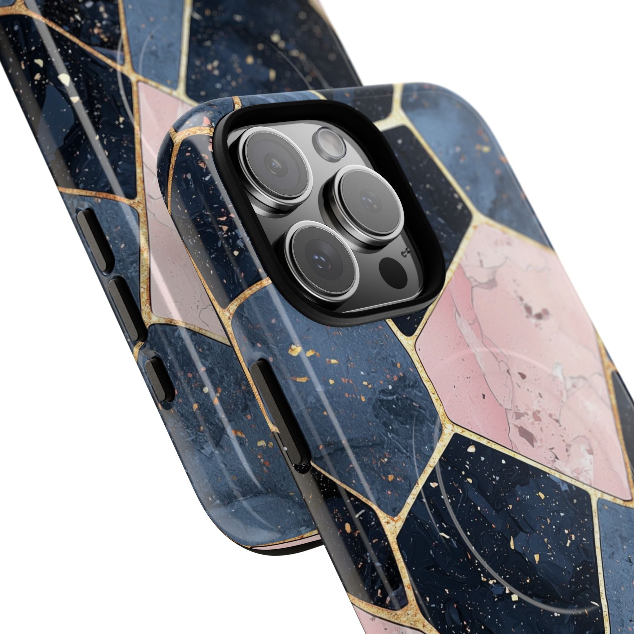 Golden Mosaic iPhone 16 Pro Max Case - Tough+