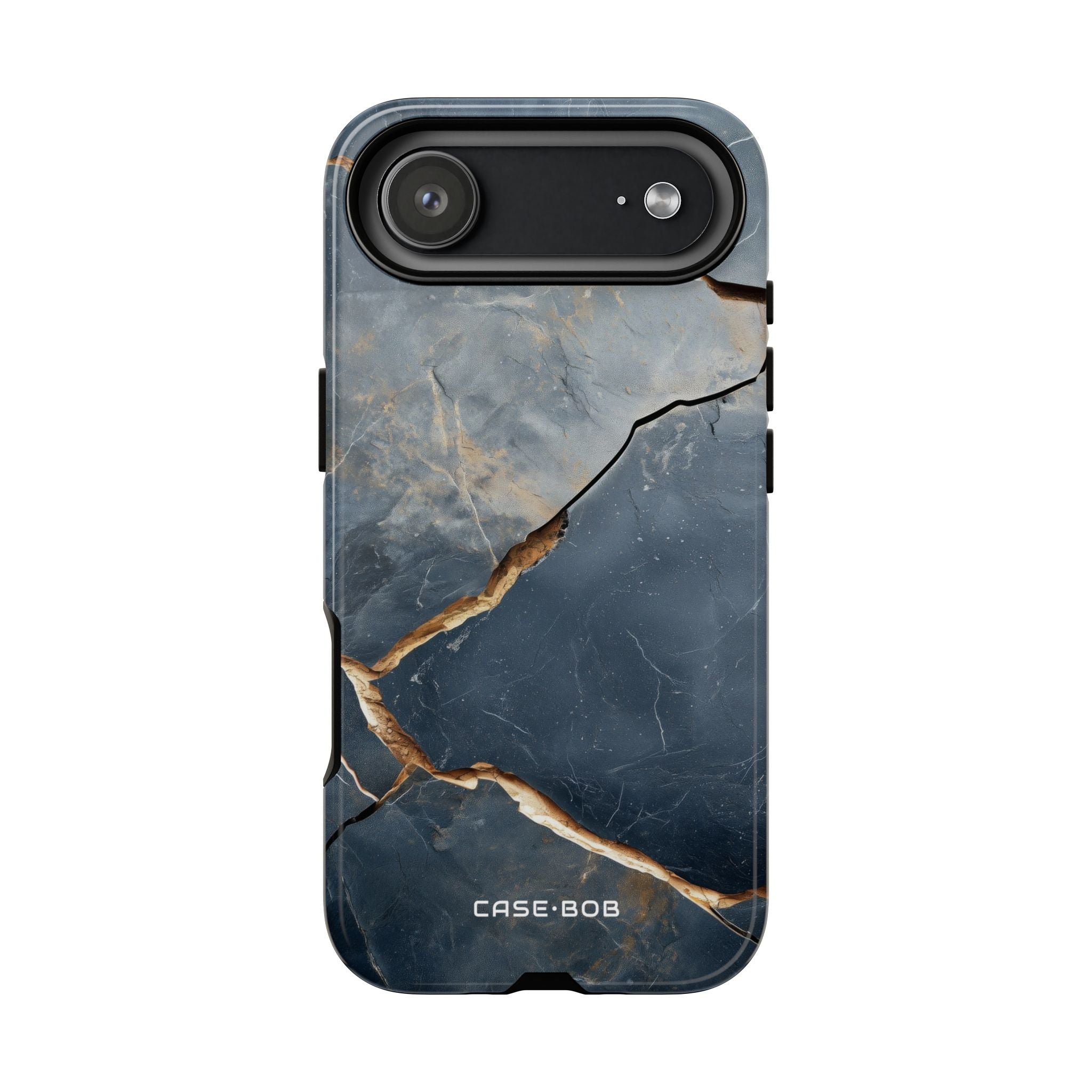 Jagged Vein Navy iPhone 17 Air Case - Tough