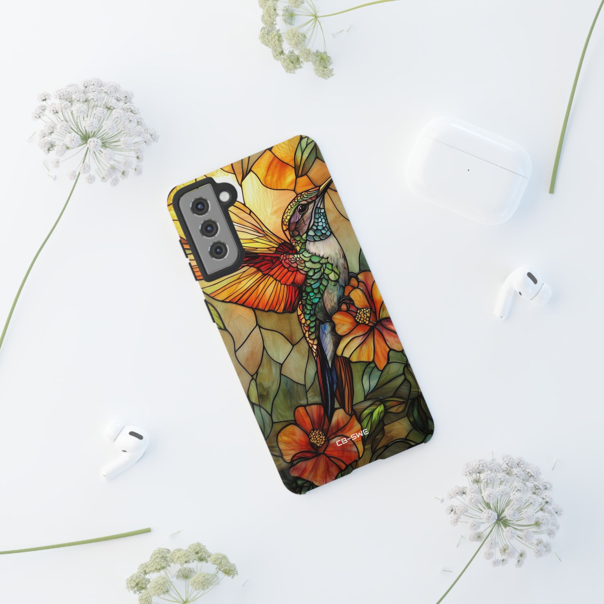 Hummingbird Dances Among Flowers - Samsung Case