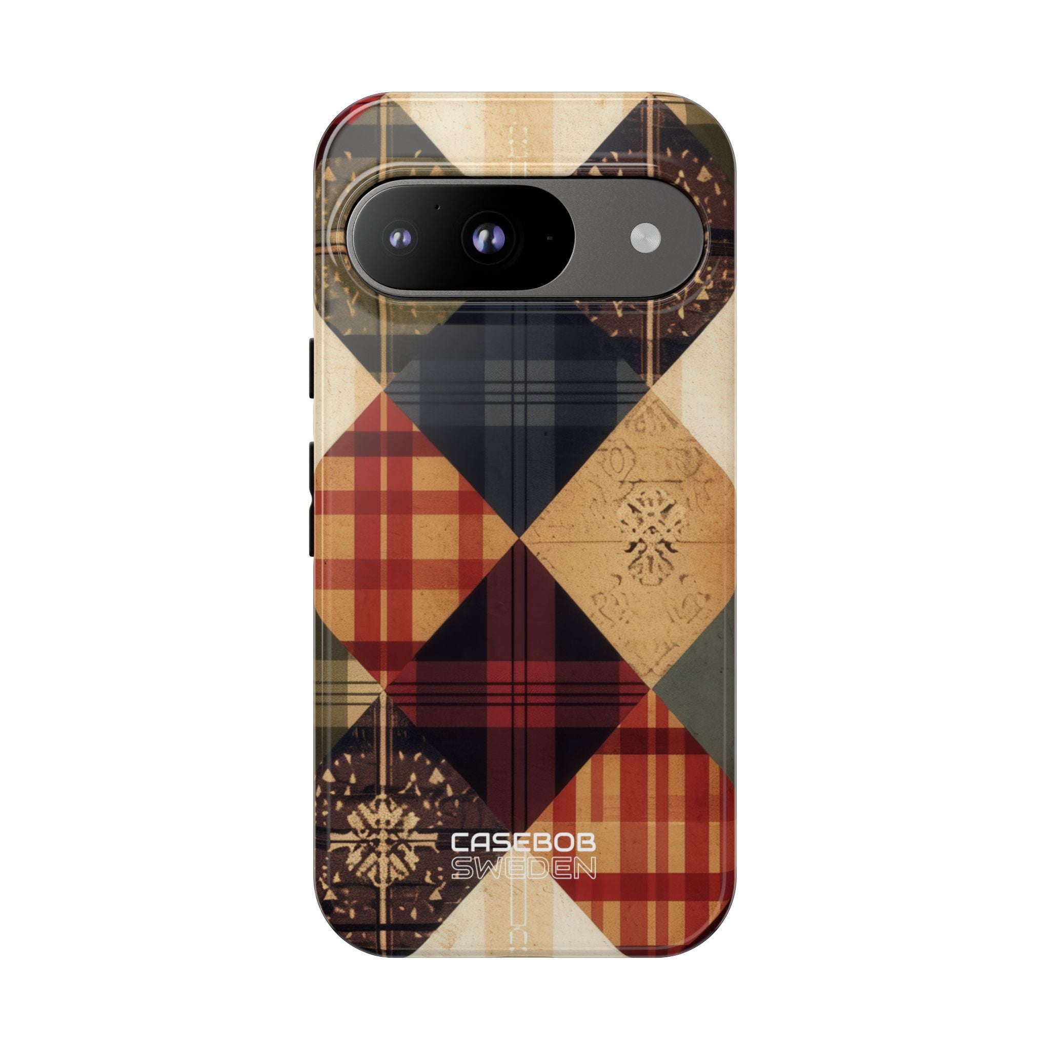 Rustic Quilt Charm Google Pixel 9 - Tough