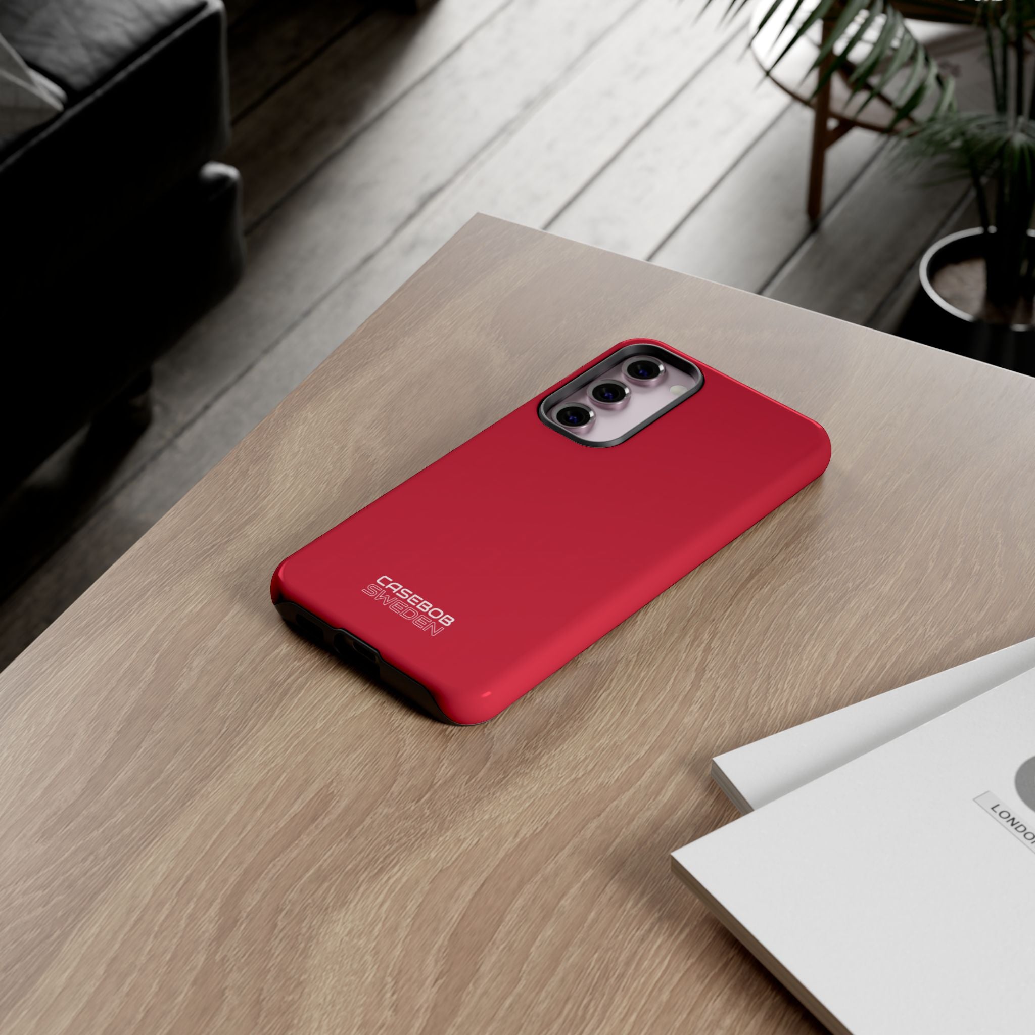 Crimson Red Samsung S23 – Tough
