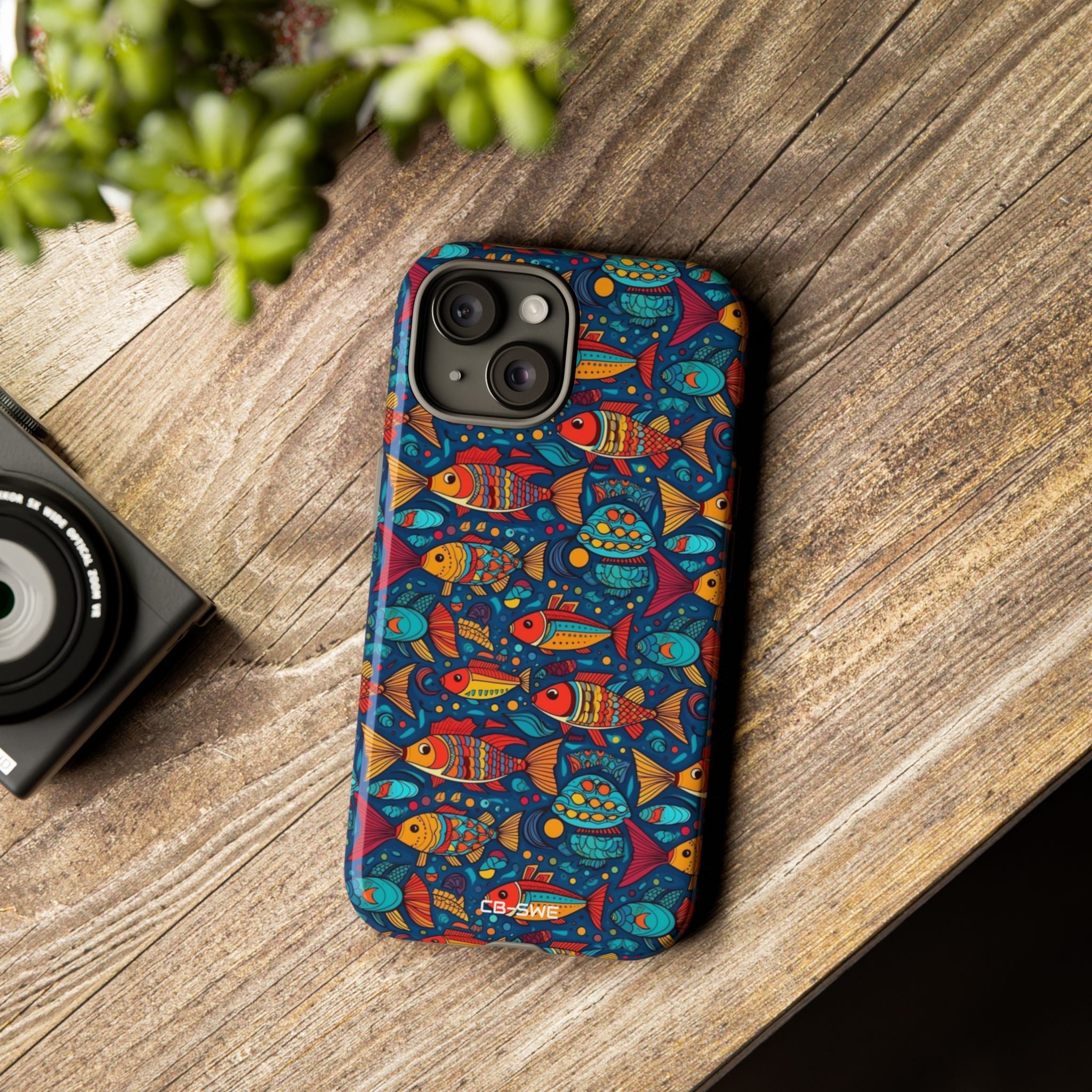 Fish Dance Joyfully - iPhone Case