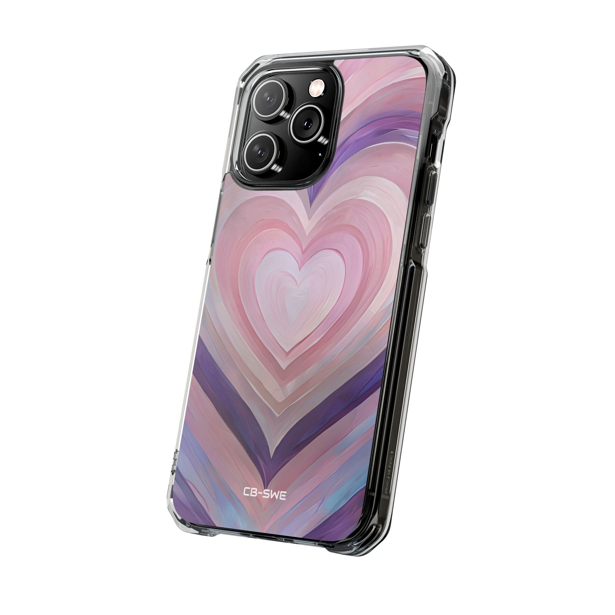 Impressionistic Heart Layers iPhone Case - Impact