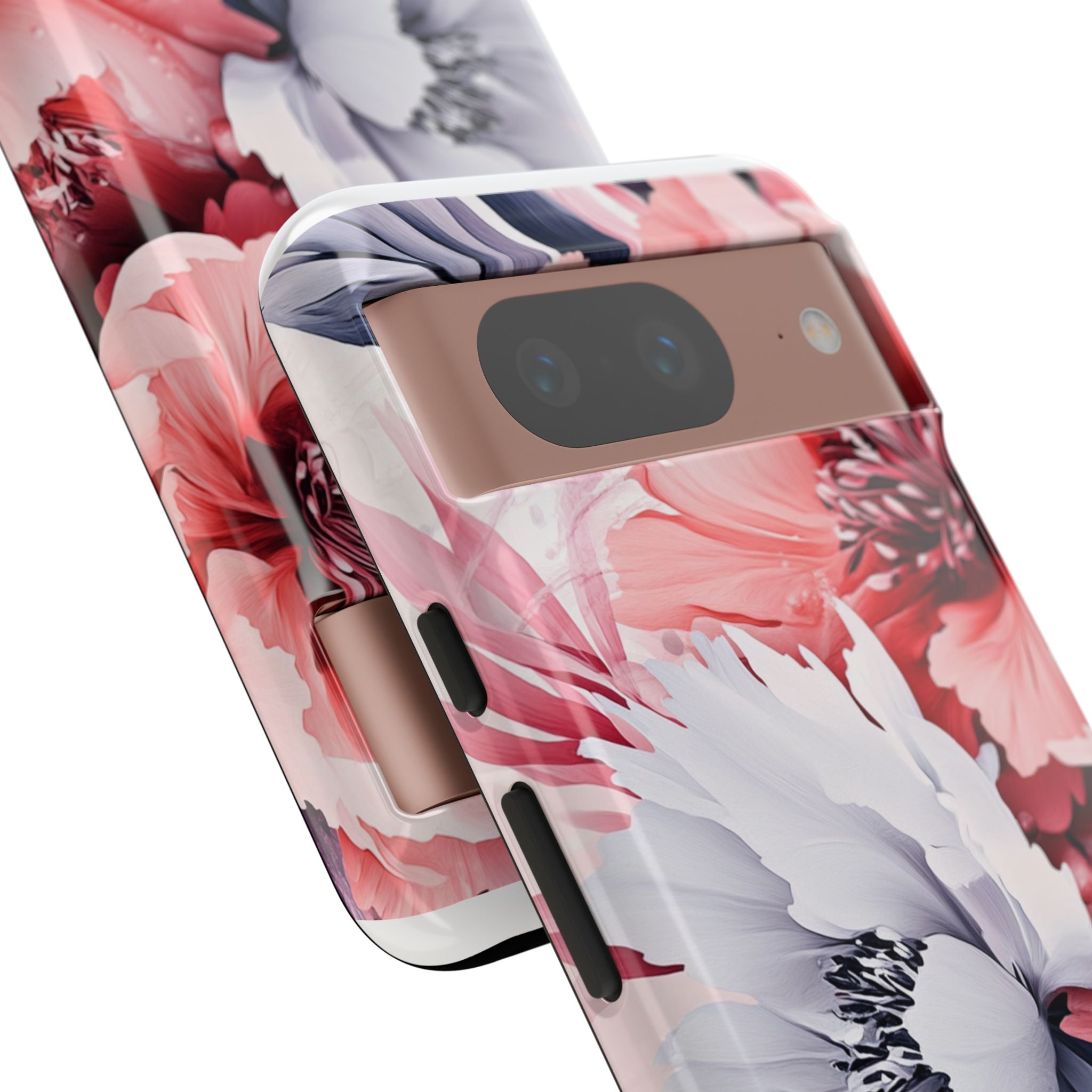Coral Bloom Google Pixel 8 Case - Tough