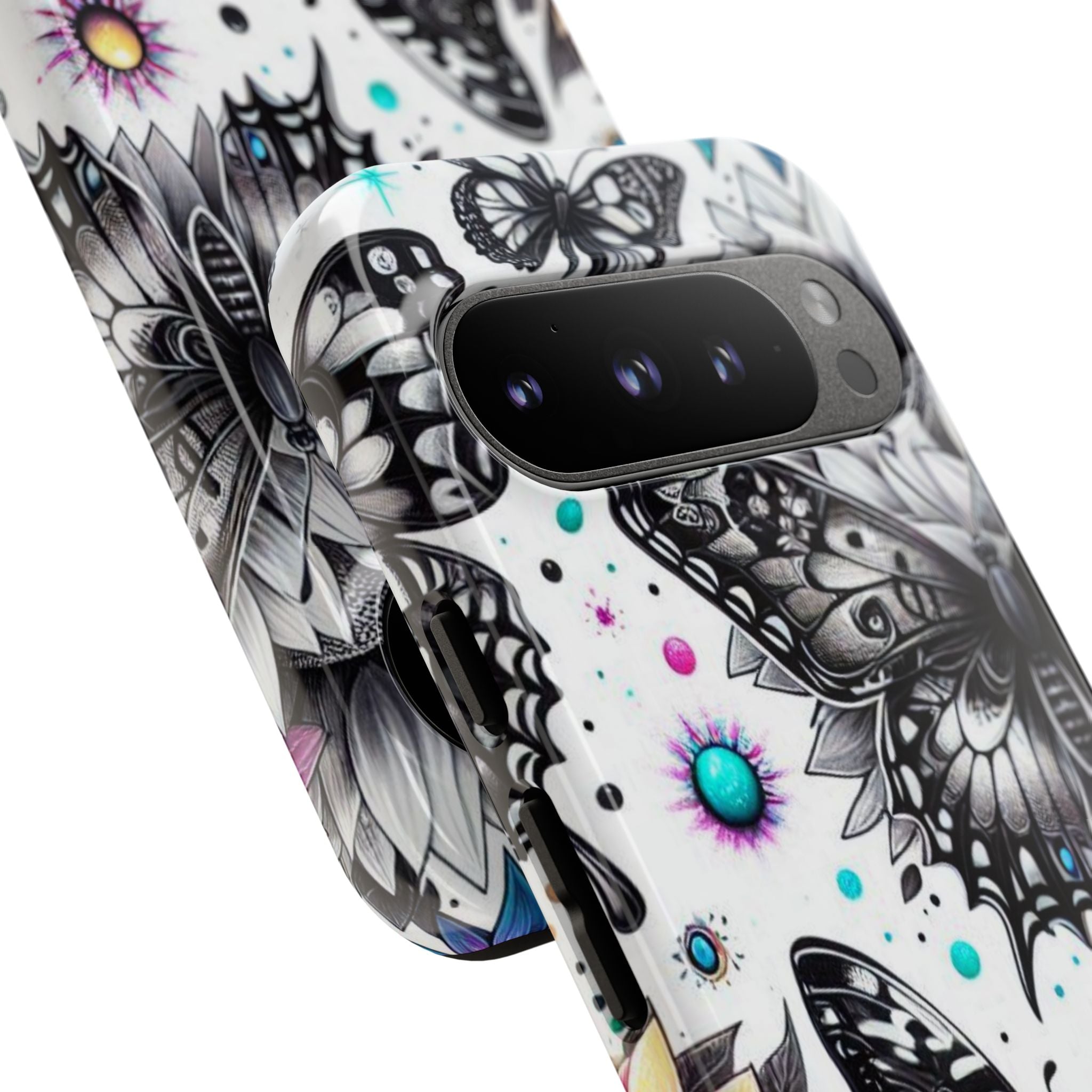Butterfly Bloom Google Pixel 9 Pro Case - Tough
