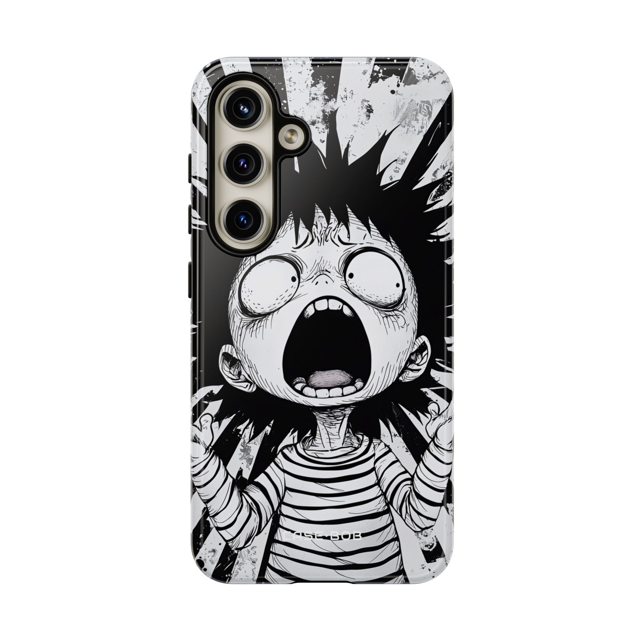 Screaming Stripes Samsung S24 Case - Tough