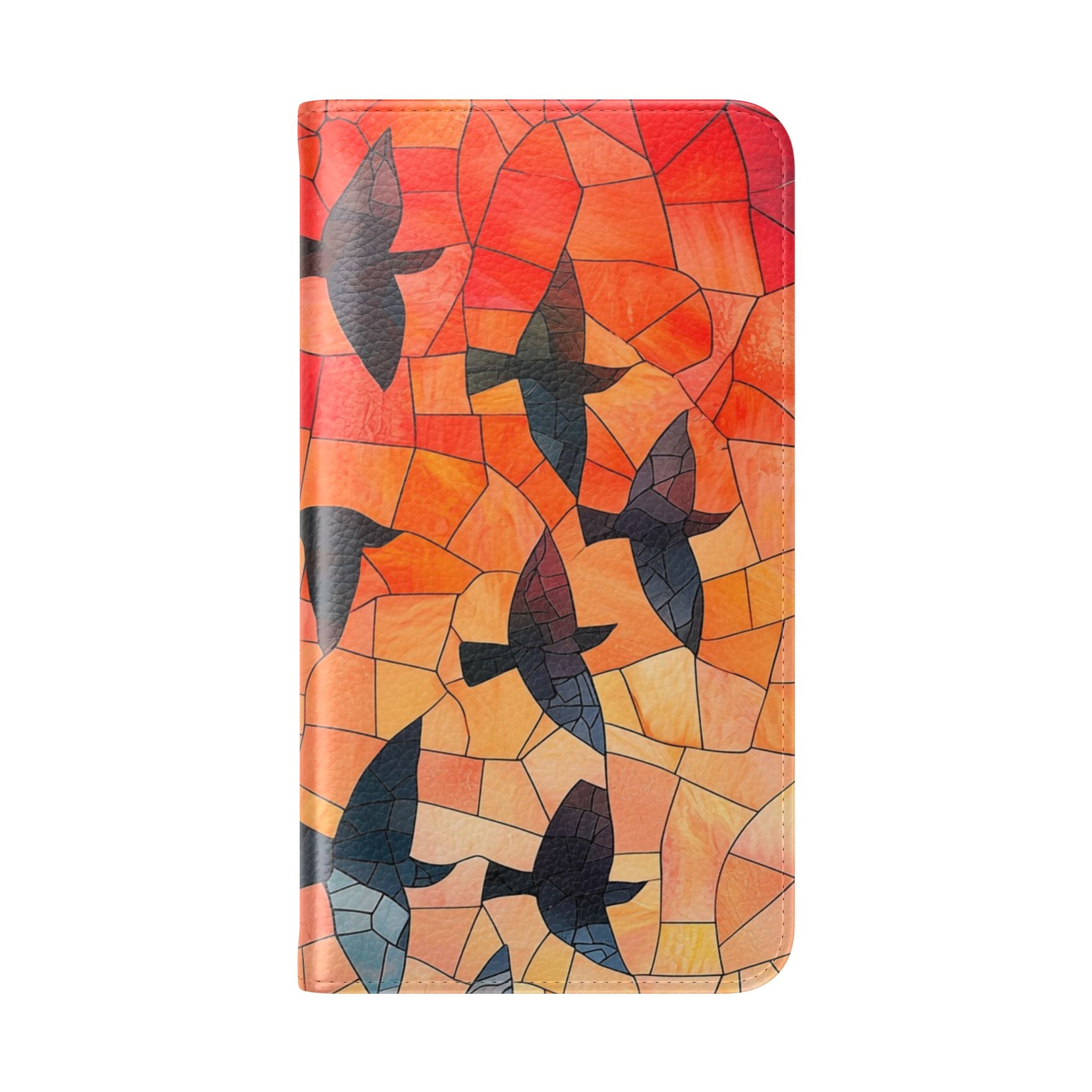Stained Glass Birds - Samsung S23 Case - Wallet