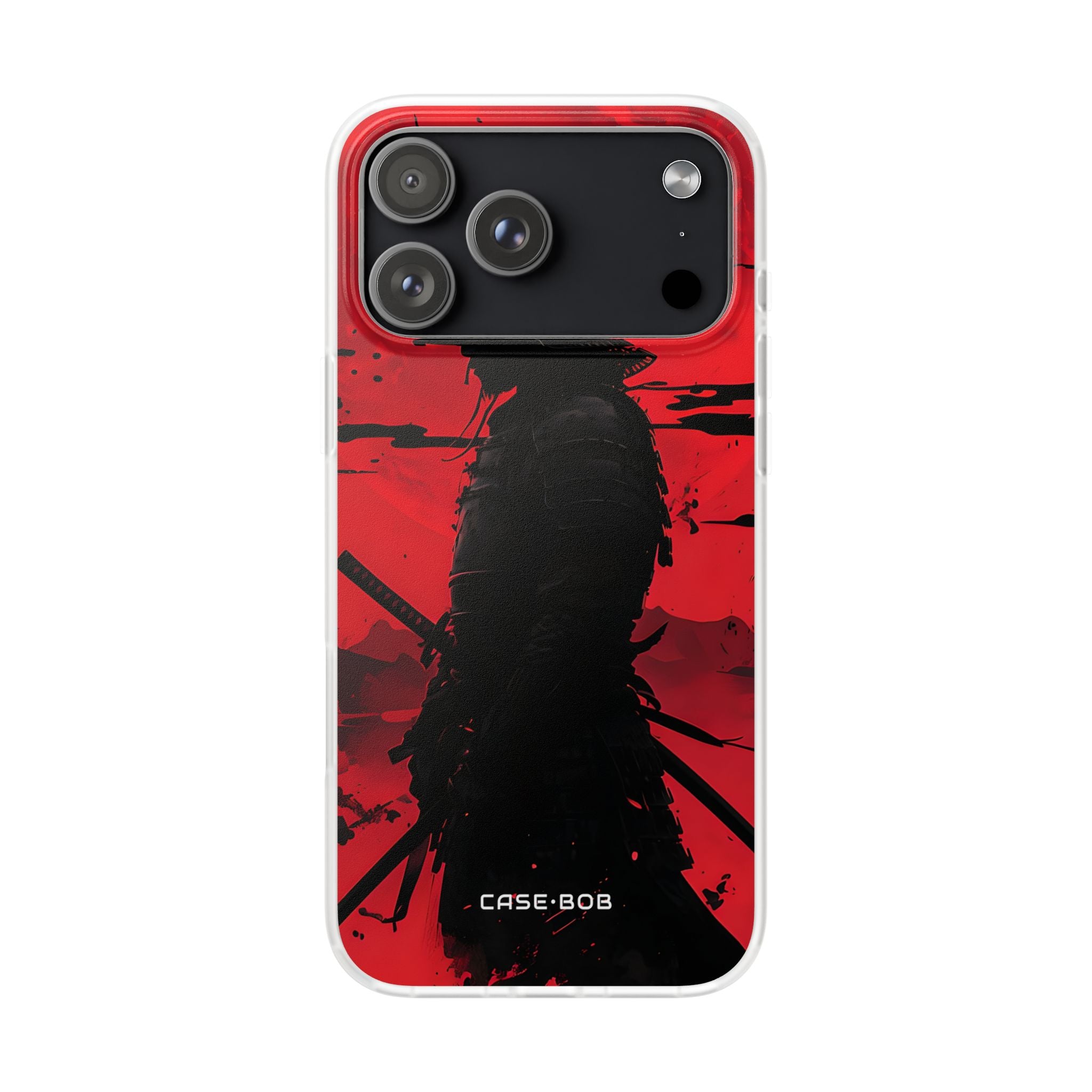Crimson Samurai iPhone 17 Pro Max Case - Soft