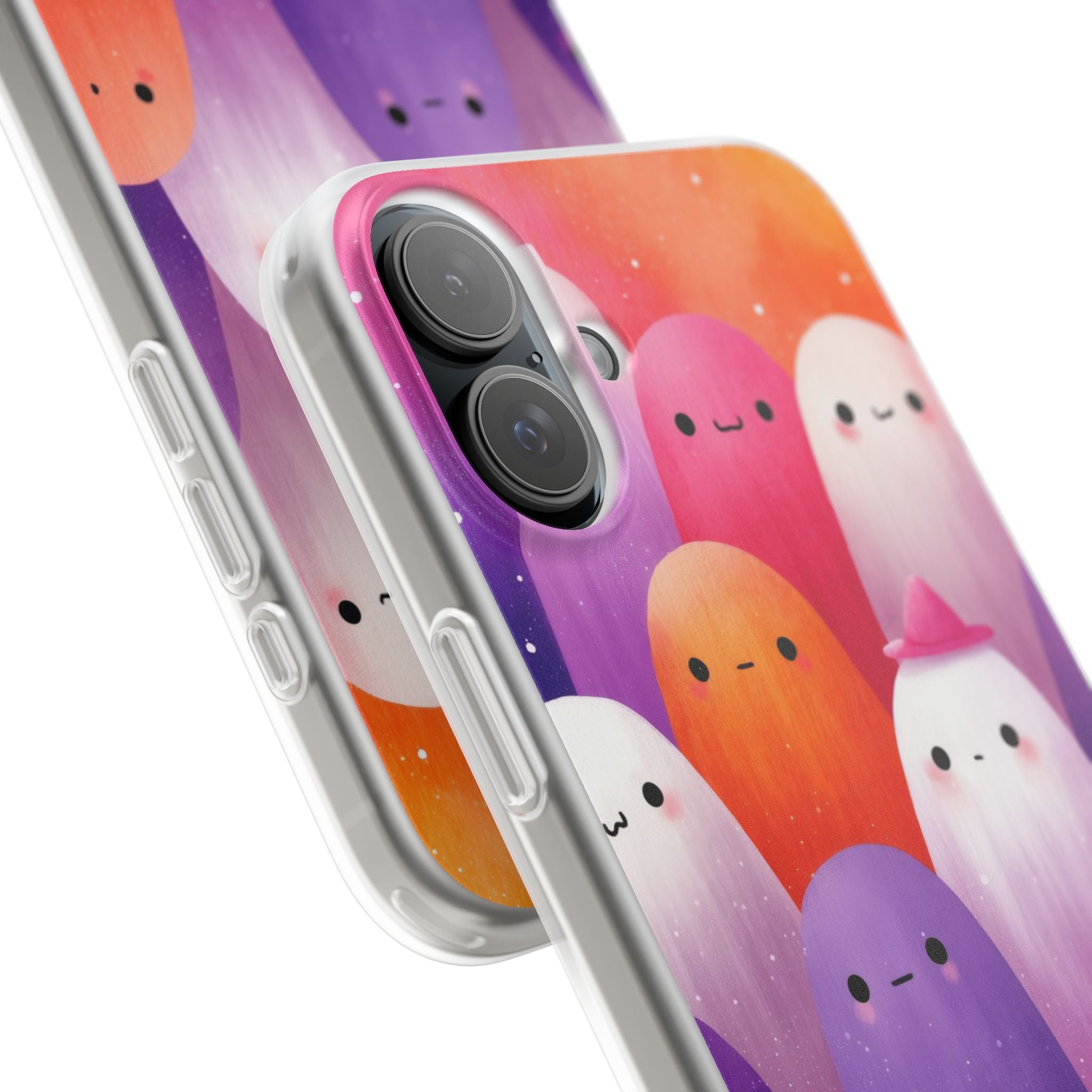 Ghostly Glow iPhone 16 Plus Case - Soft