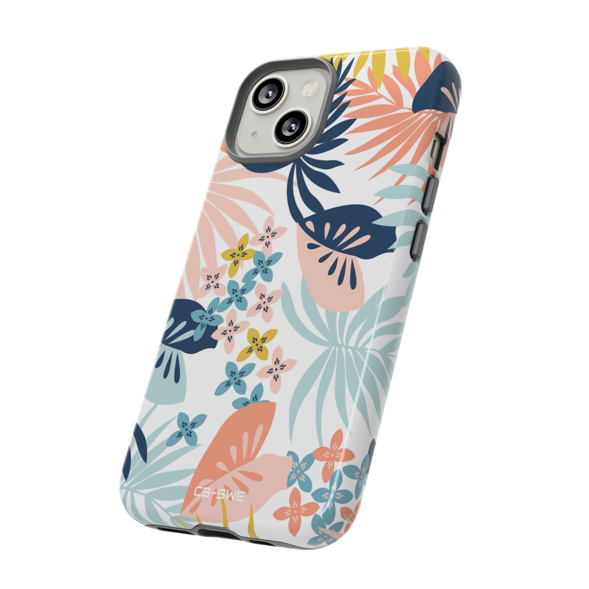 Tropical Foliage Blooms - iPhone Case