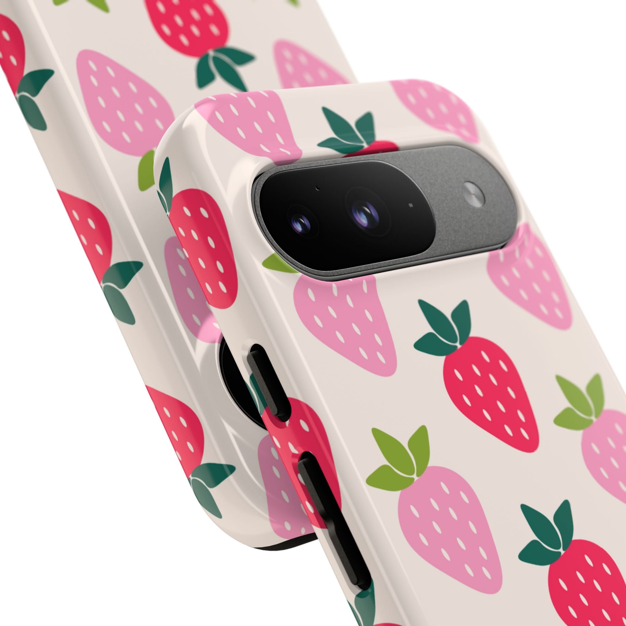 Vibrant Strawberry Rhythm - Google Pixel Case