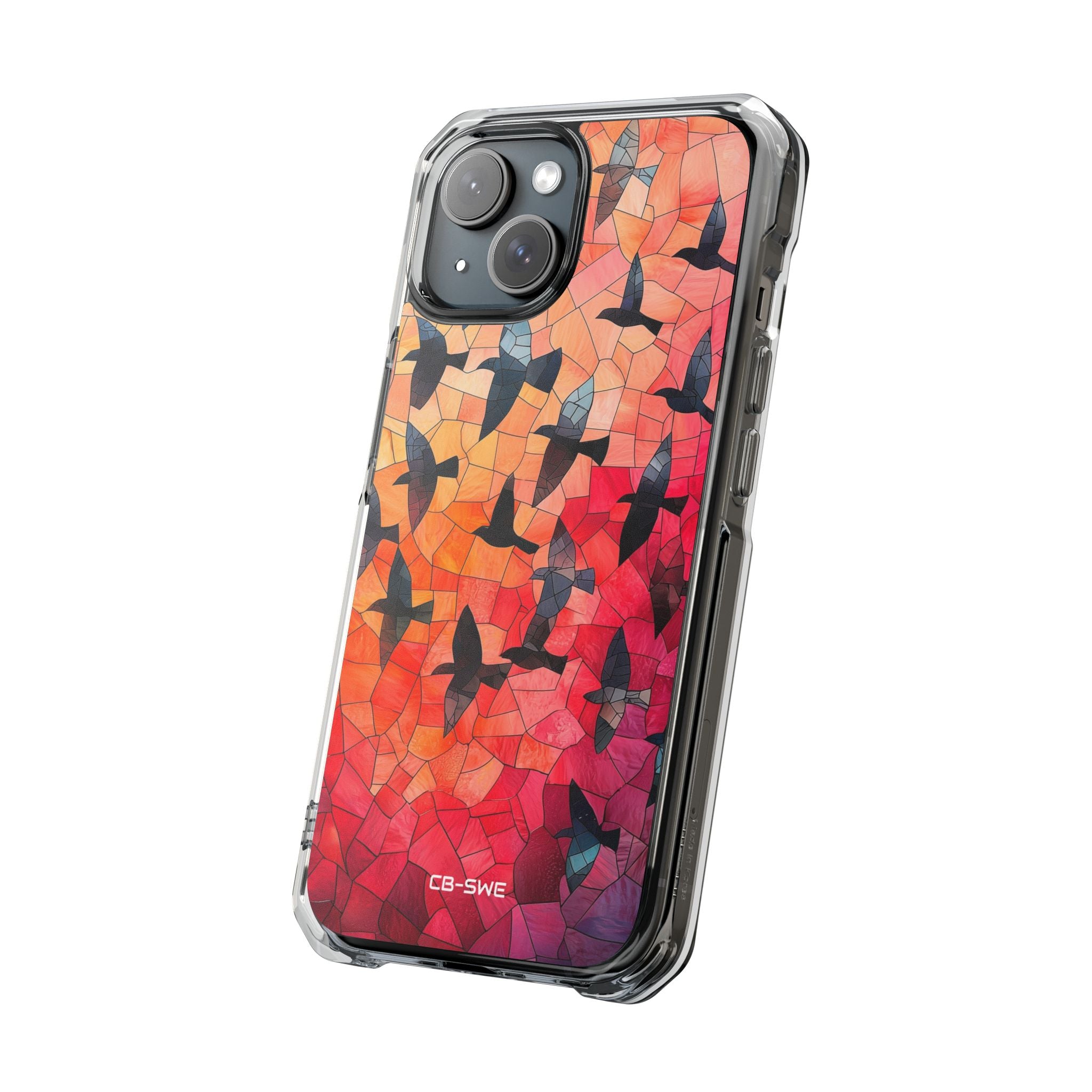 Birds Soar High iPhone Case - Impact