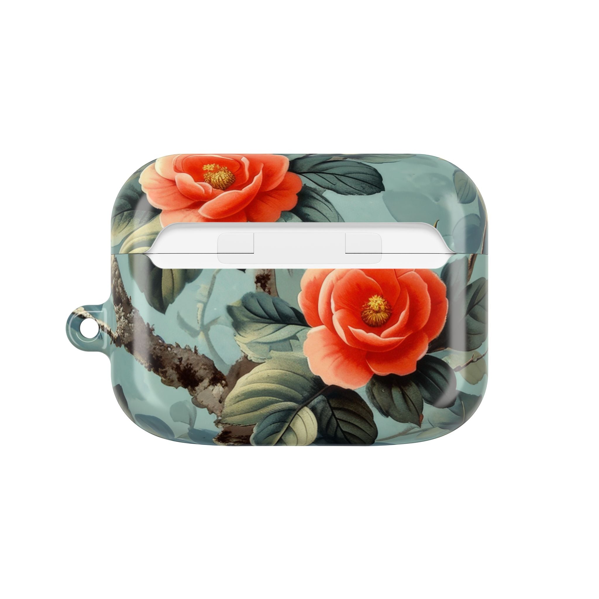 Pink Camellia - AirPods Case