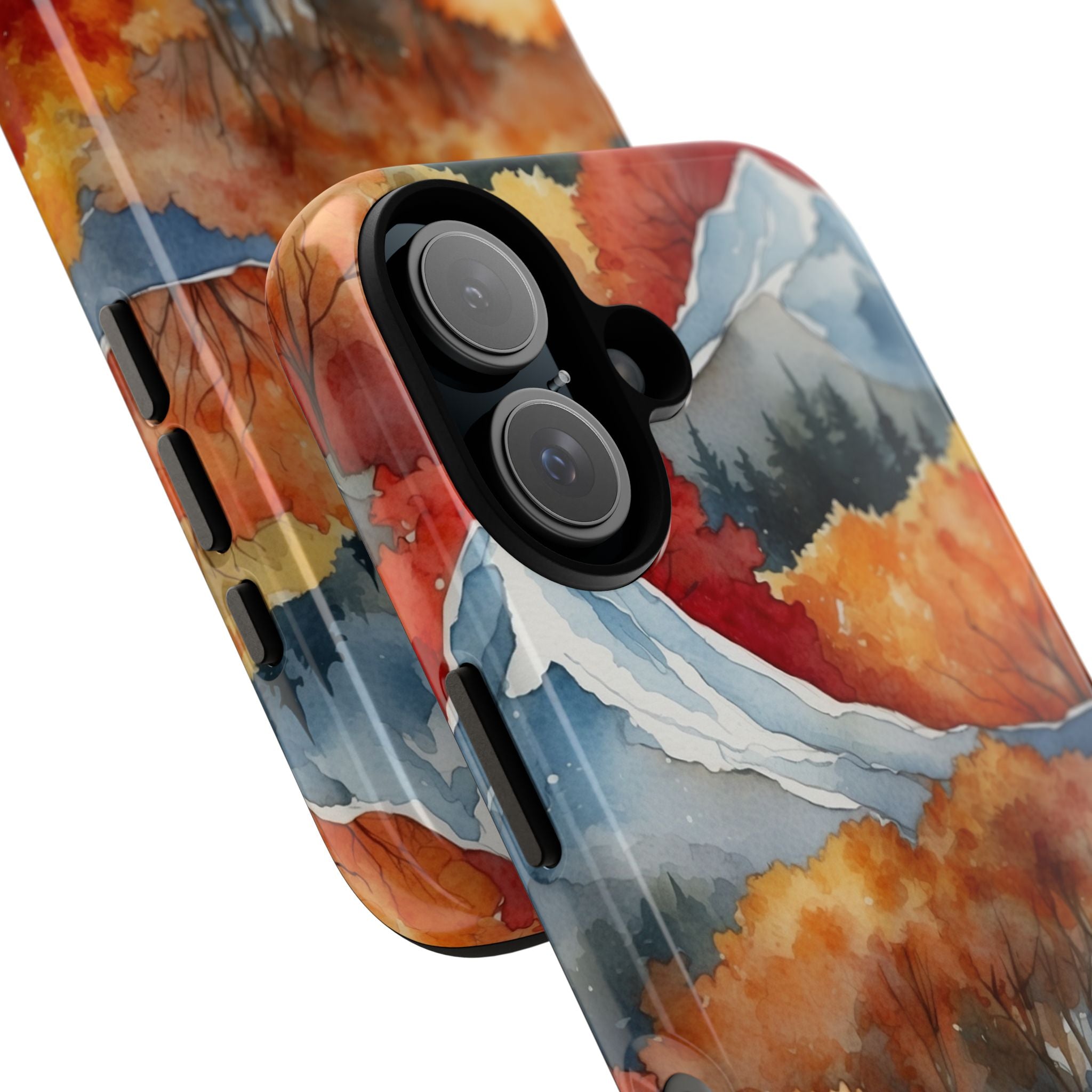 Snowcap Radiance iPhone 16 Case - Tough