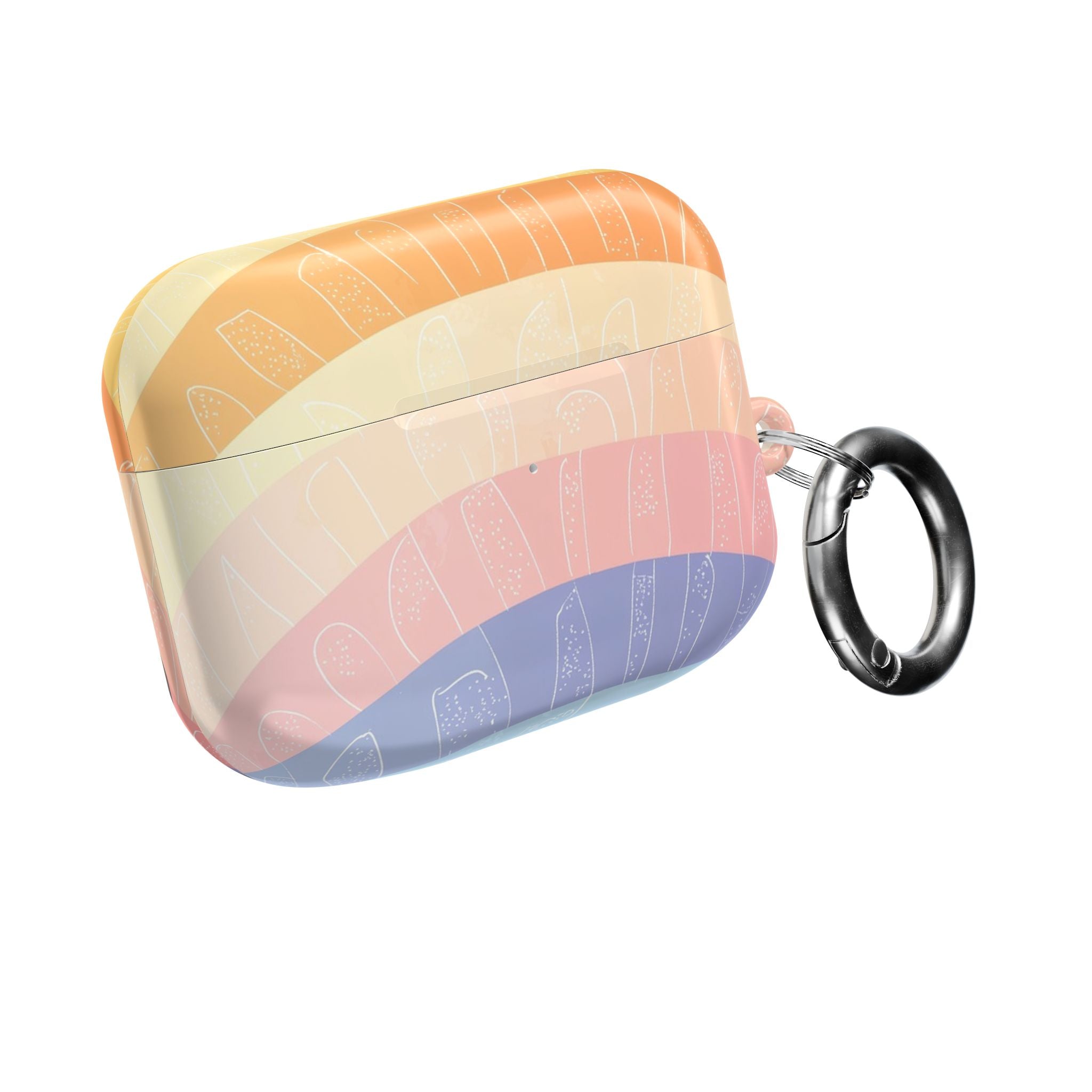 Pastelinen sateenkaaren hohde - AirPods Case