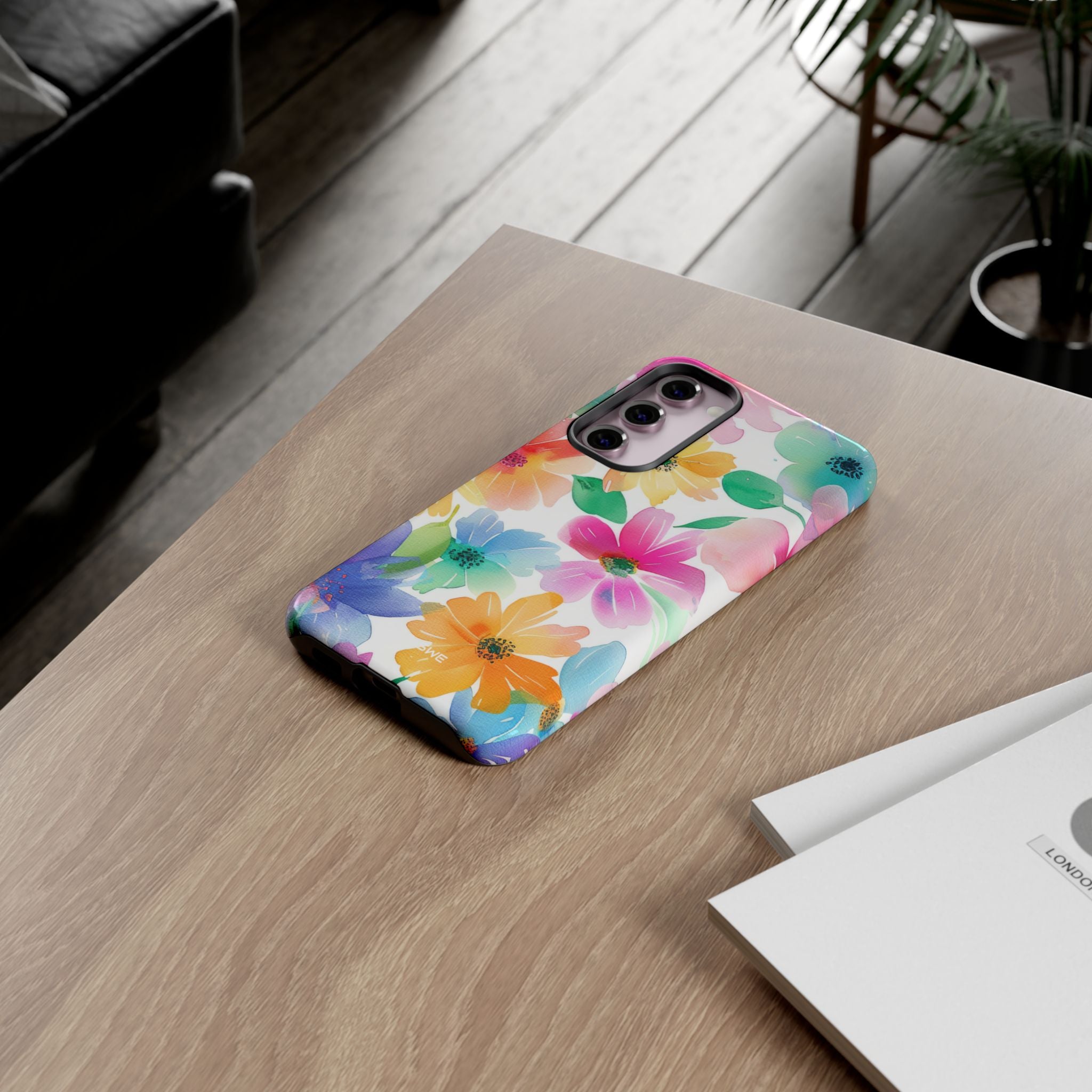 Vibrant Floral Impression - Samsung Case
