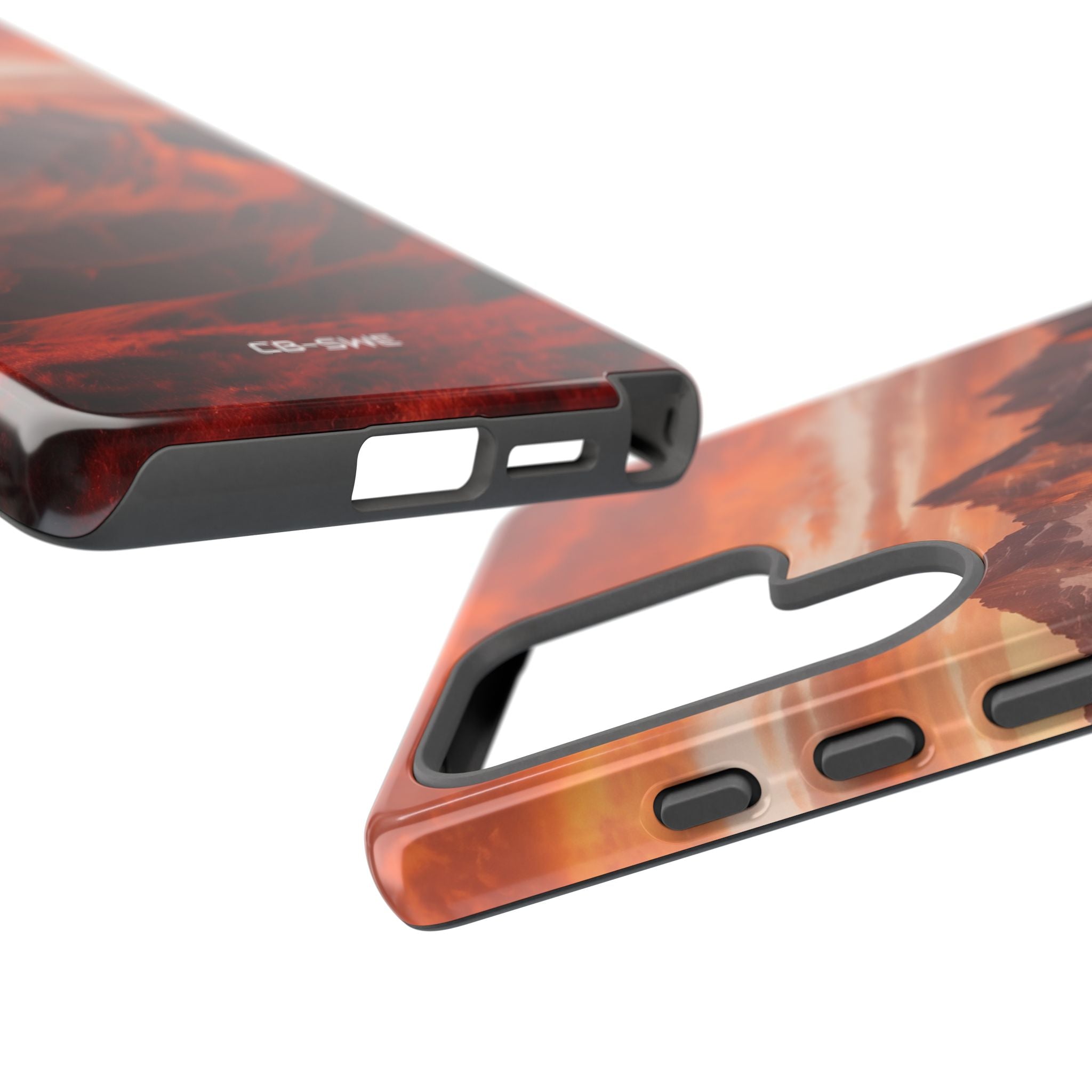 Mountain Peaks Glowing - Samsung Case