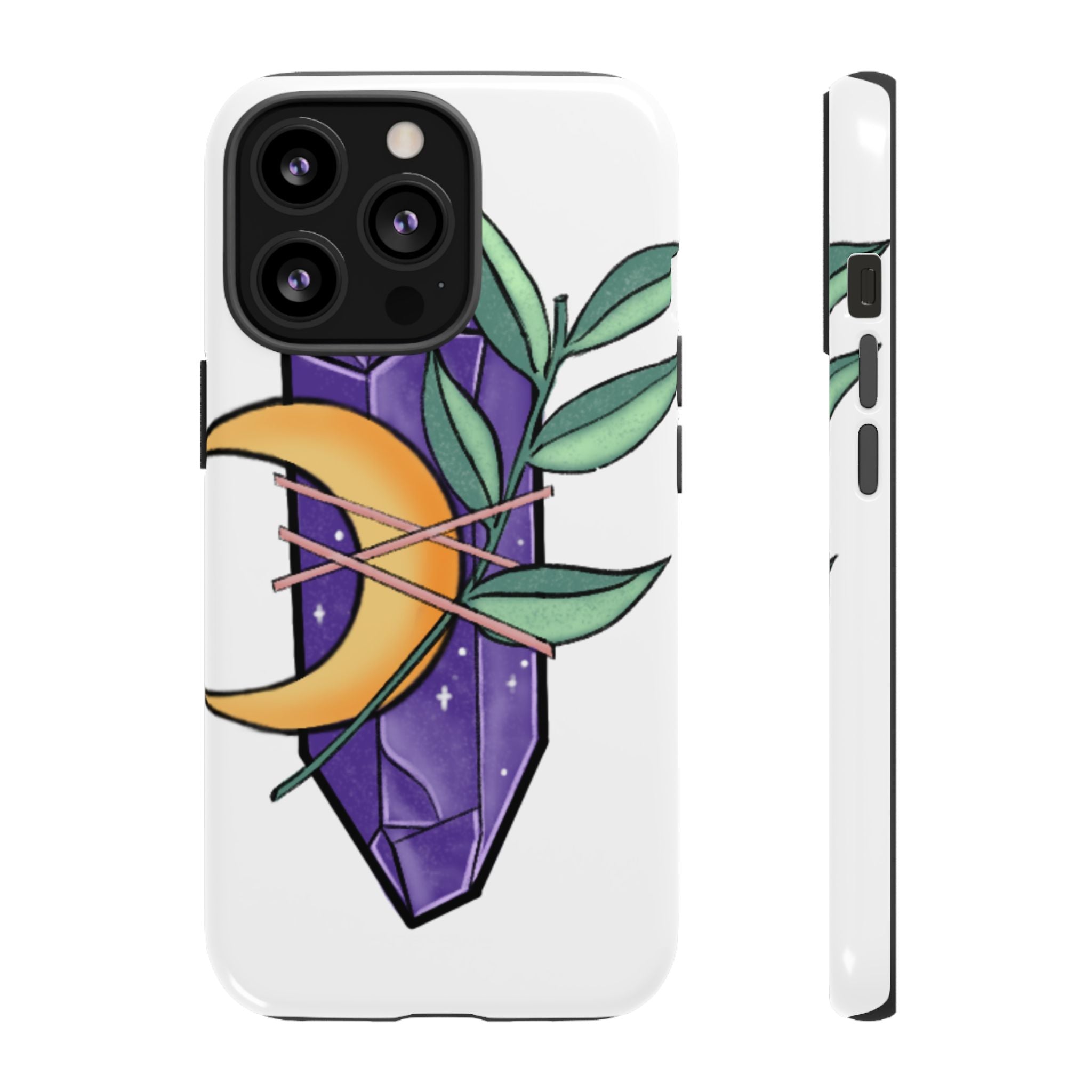 Mystical Moon Crystal - iPhone Case