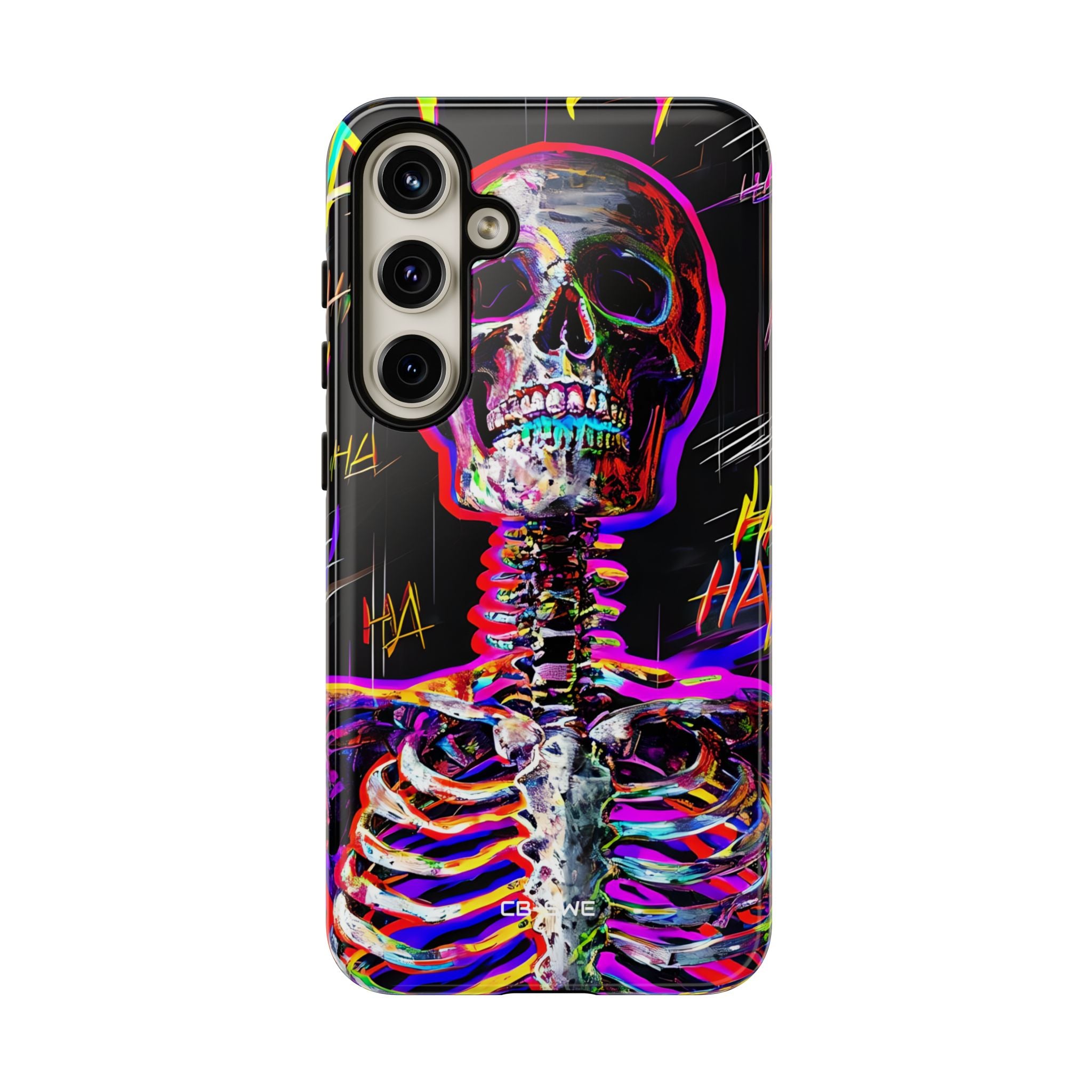 Neon Skeleton Chaos - Samsung Case