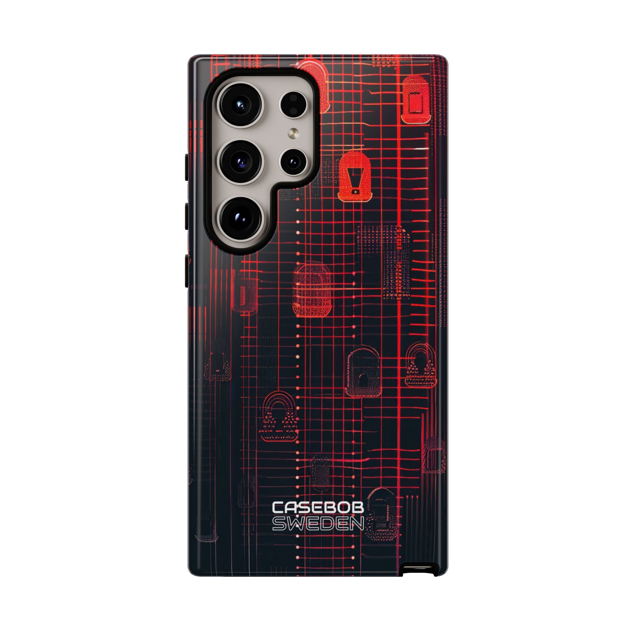 Cyber Locks Grid Samsung S24 - Tough