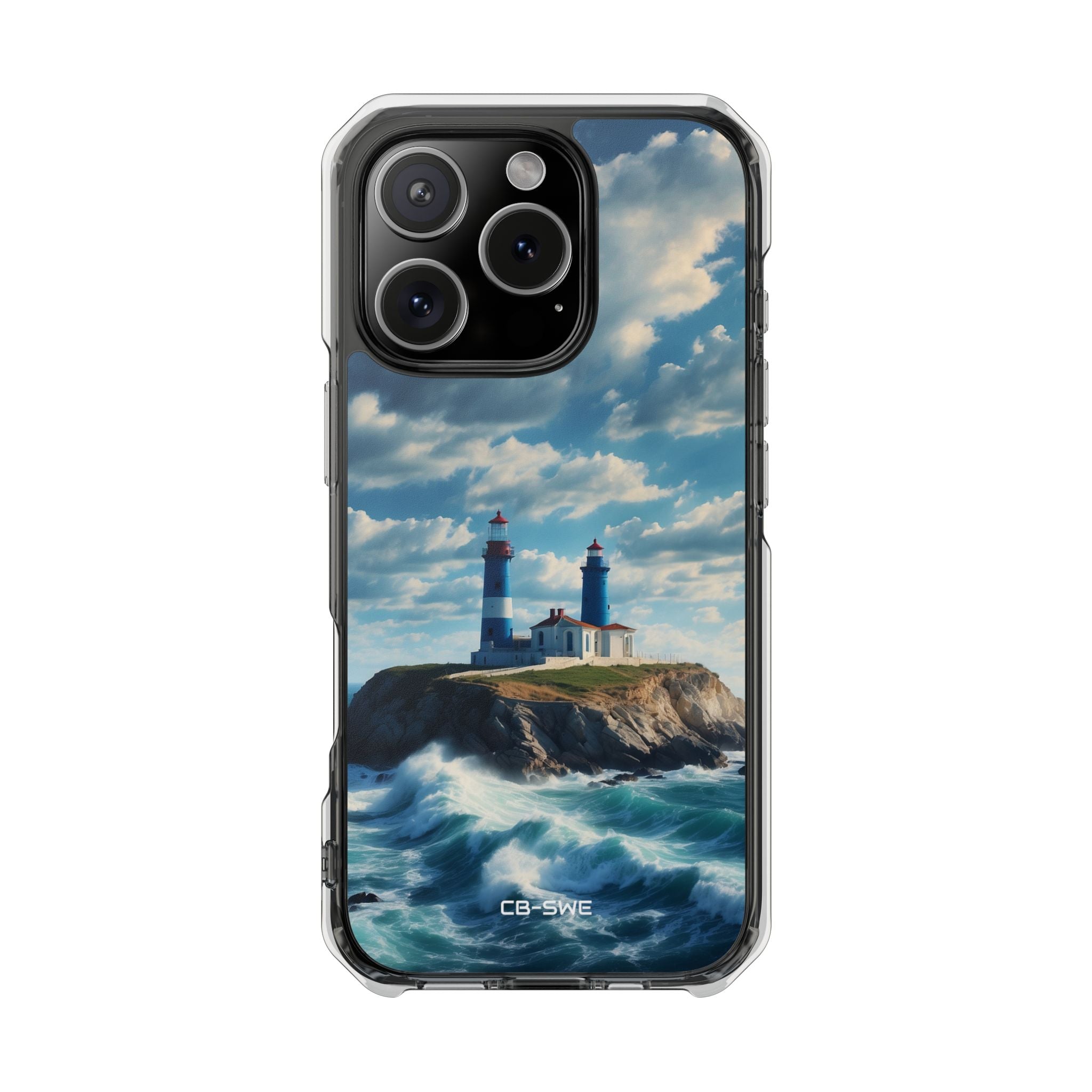 Lighthouse Guards Waves iPhone Case - Impact