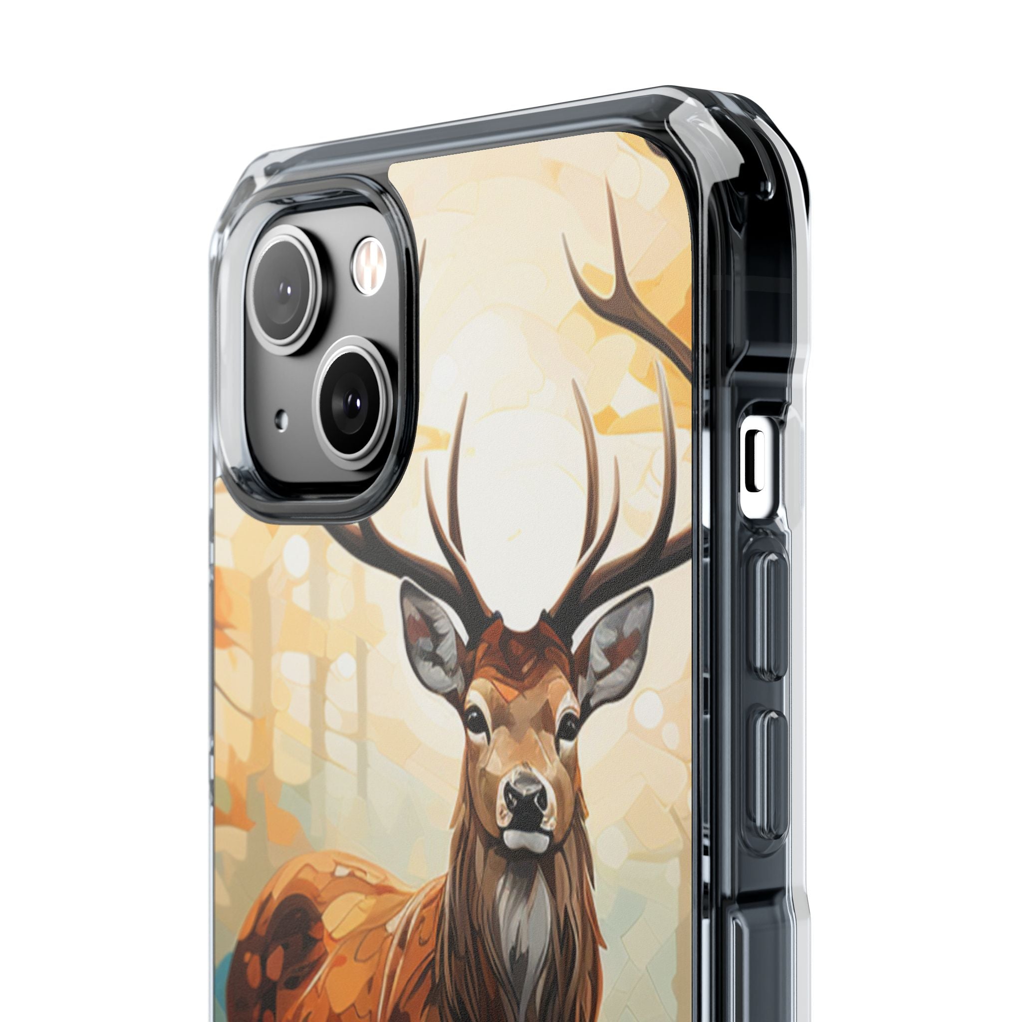 Glowing Stag iPhone 14 Plus Case - Impact