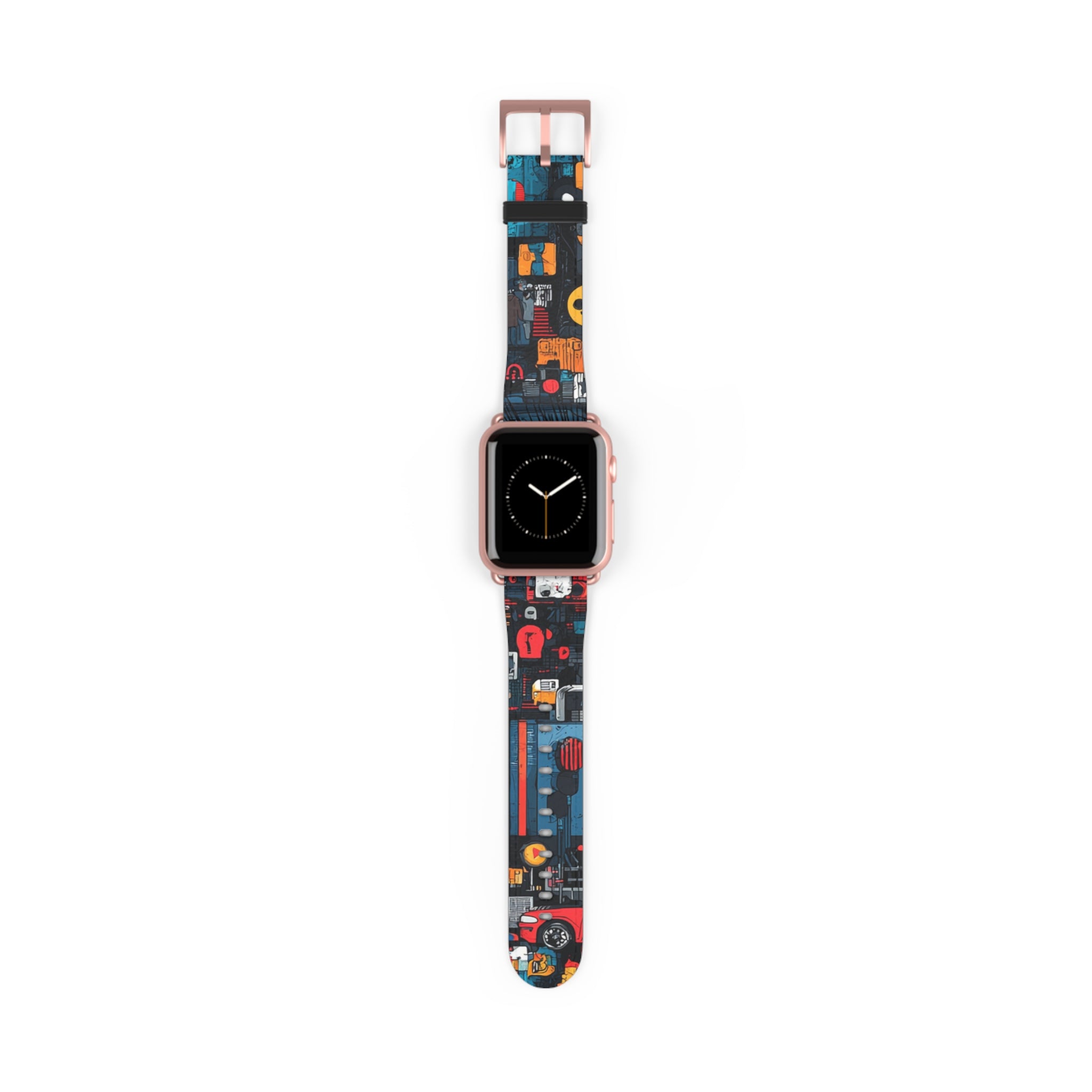Blue Gaze Mosaic - Watch Band