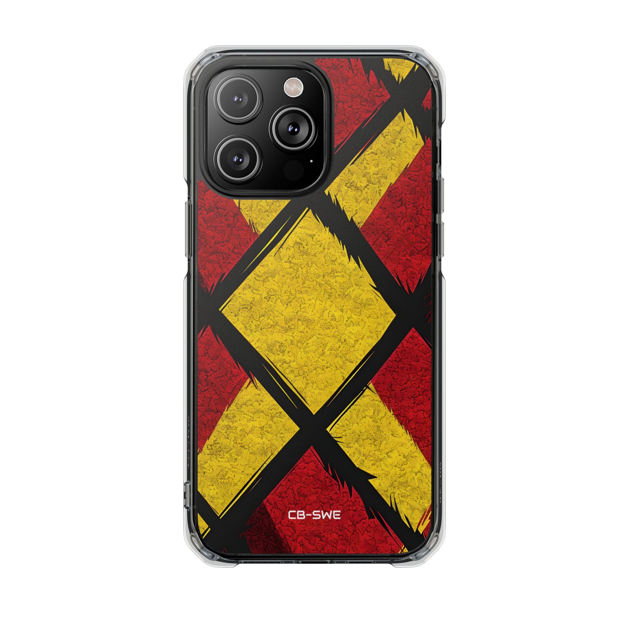 Dynamic Geometric Energy iPhone Case - Impact
