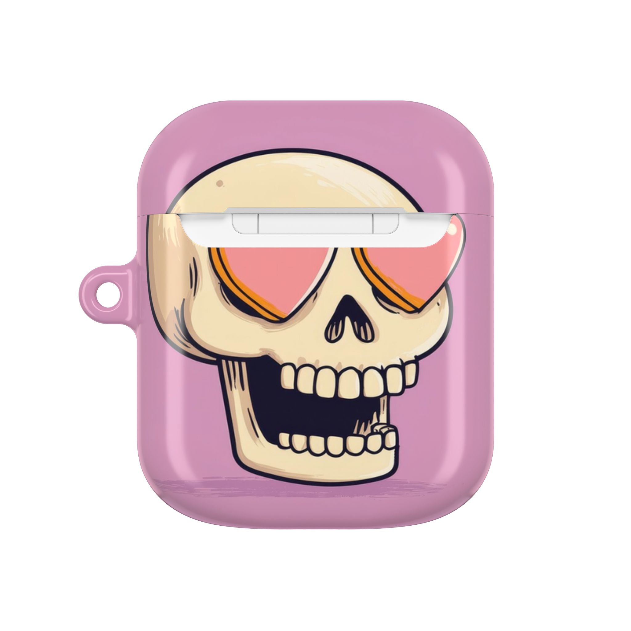 Heart Eyes Skull - AirPods Case