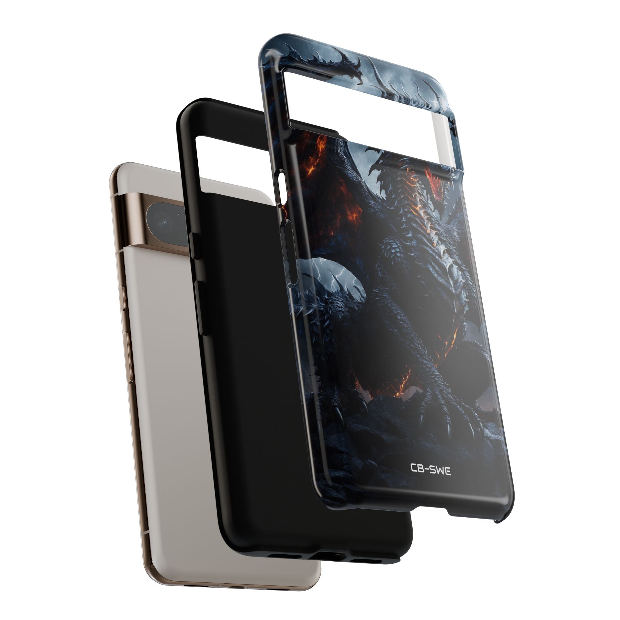 Fiery Wings Unleashed - Google Pixel Case