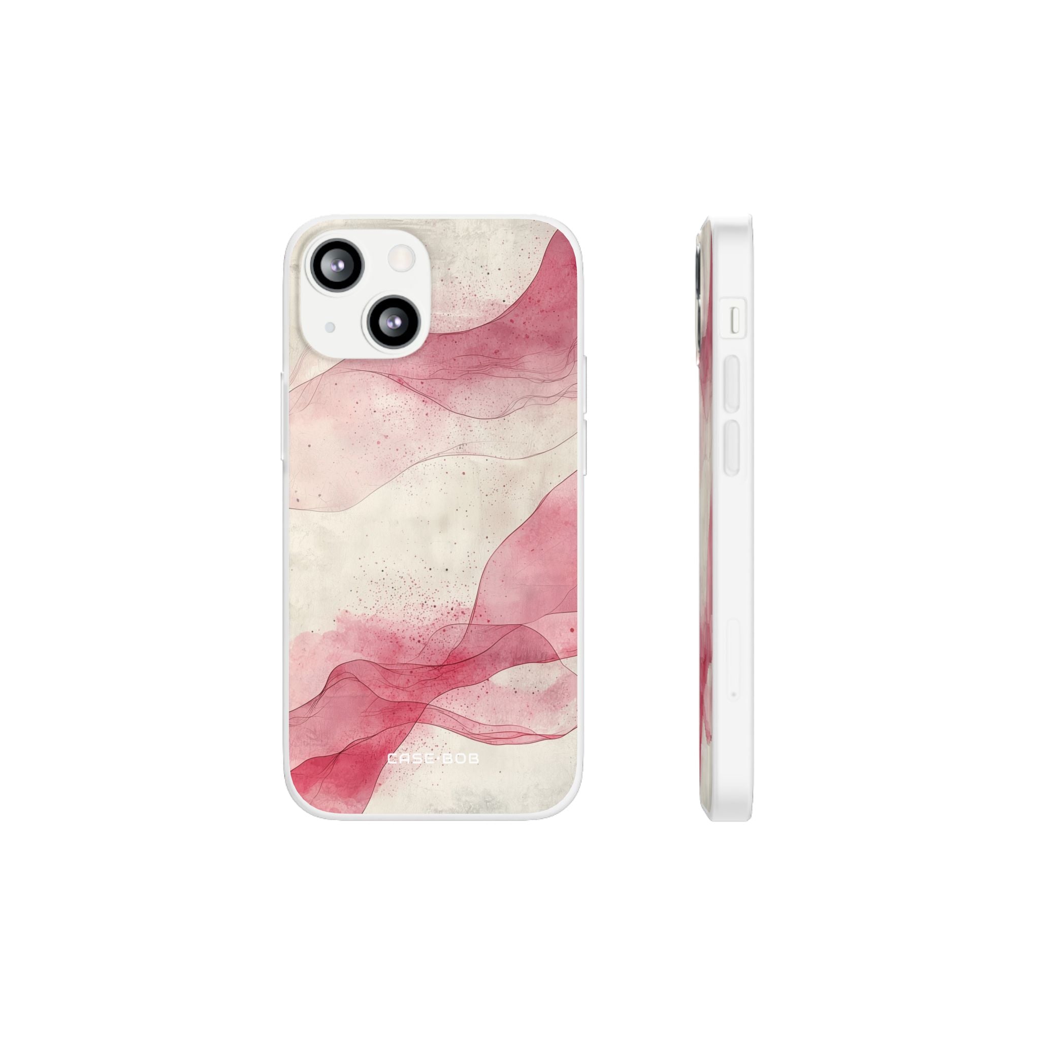 Crimson Waves iPhone 13 mini Case - Soft