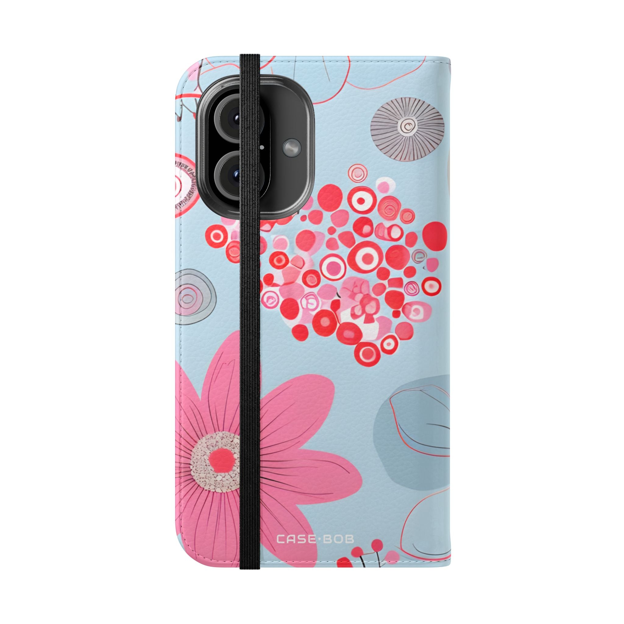 Outlined Bloom Radiance - iPhone 16 Case - Wallet