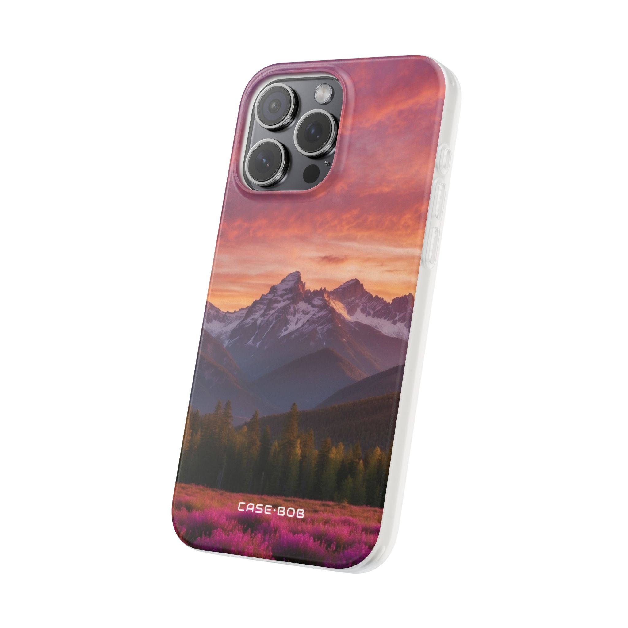 Snowcap Bloom iPhone 15 Pro Max Case - Soft